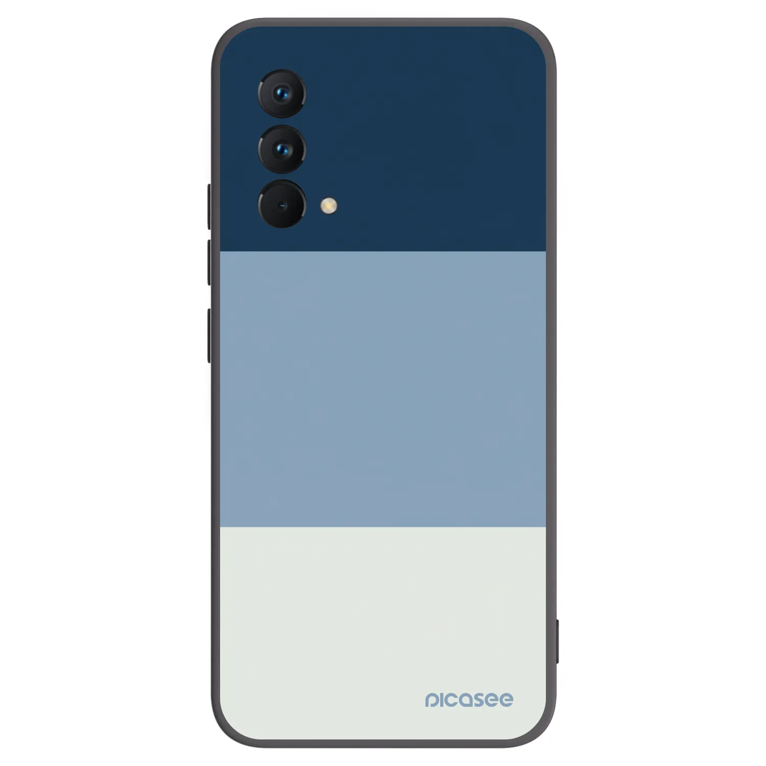 Picasee silikónový čierny obal pre Realme GT Master Edition 5G - Coastal Blue