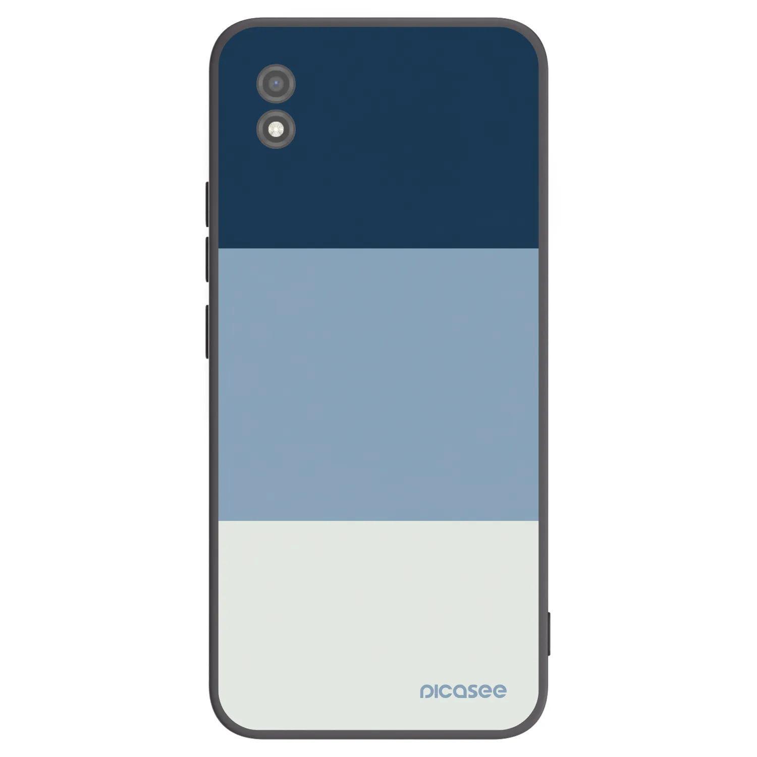 Picasee silikónový čierny obal pre Realme C11 (2021) - Coastal Blue