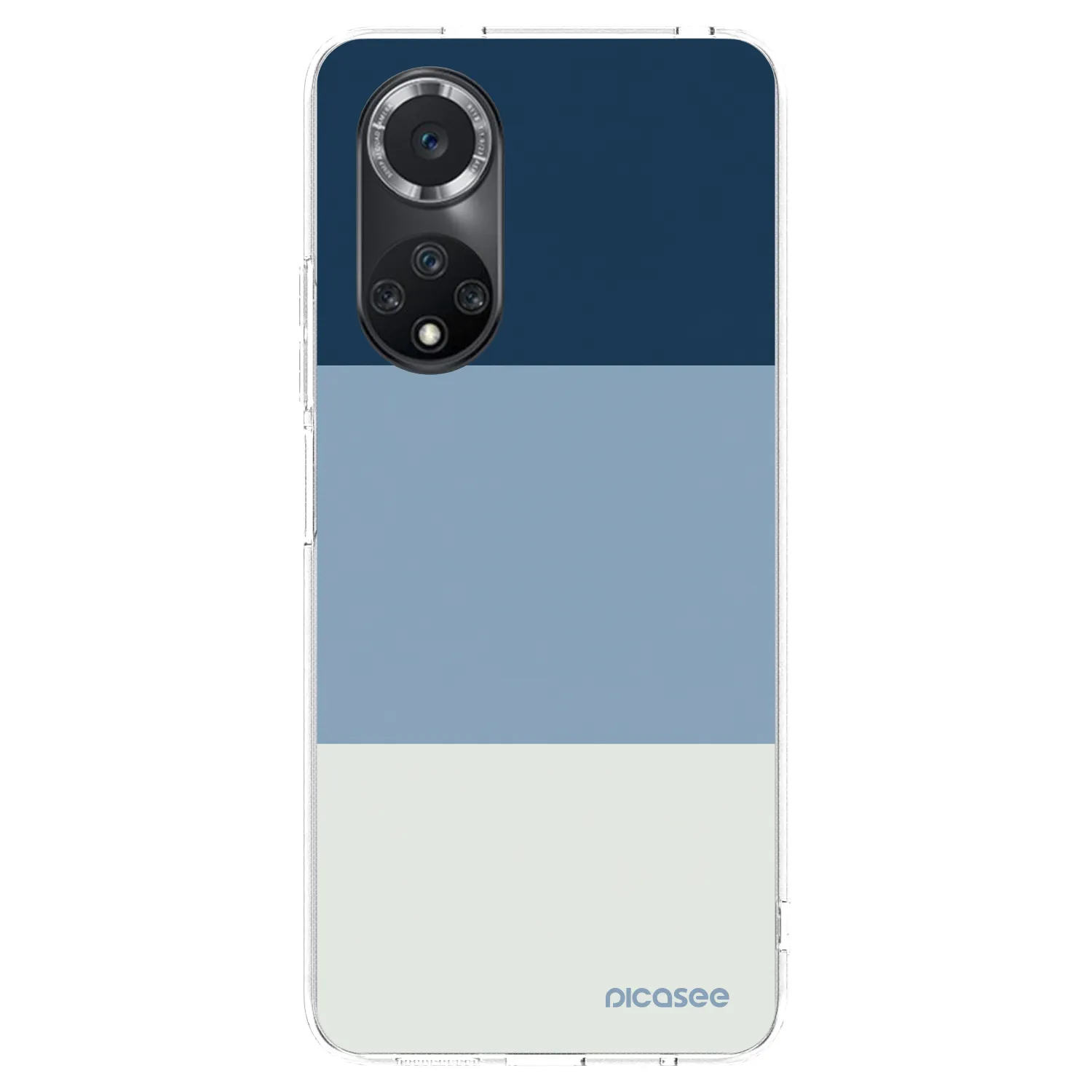Picasee silikónový prehľadný obal pre Huawei Nova 9 SE - Coastal Blue