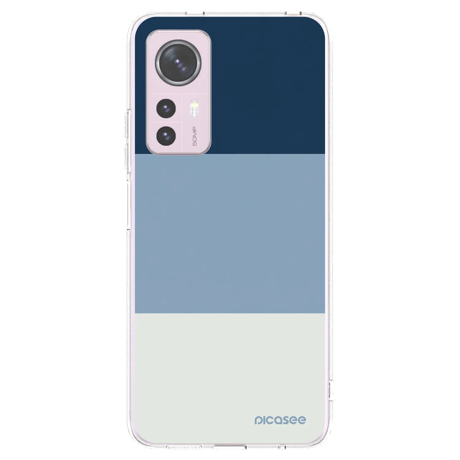 Picasee silikónový prehľadný obal pre Xiaomi 12 - Coastal Blue