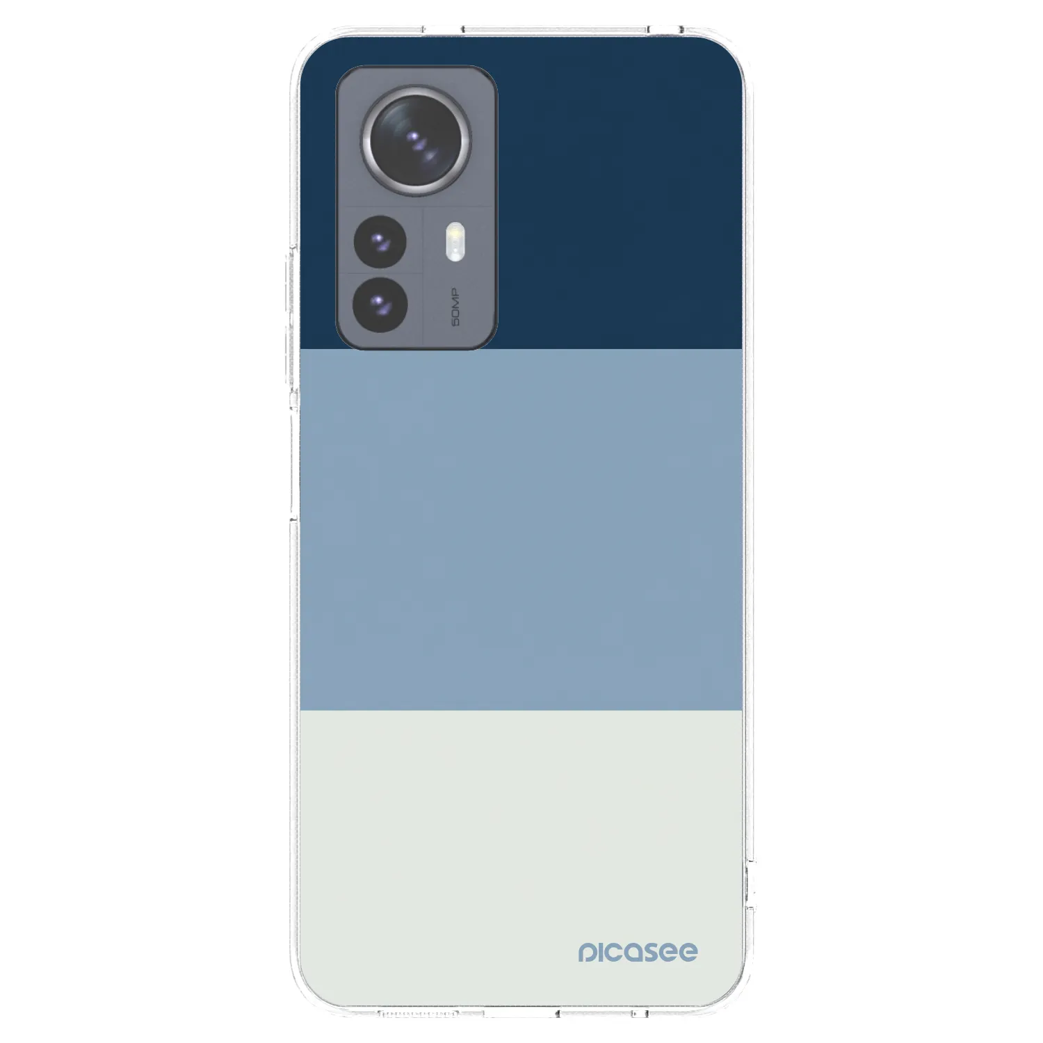 Picasee silikónový prehľadný obal pre Xiaomi 12 Pro - Coastal Blue