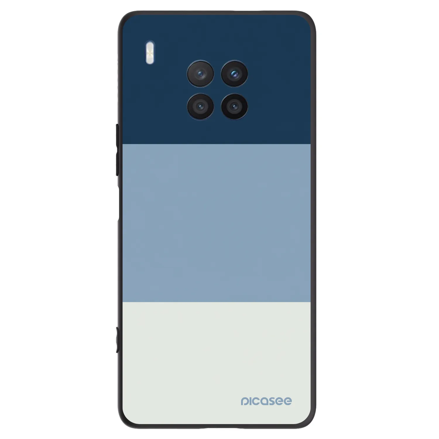 Picasee silikónový čierny obal pre Honor 50 Lite - Coastal Blue