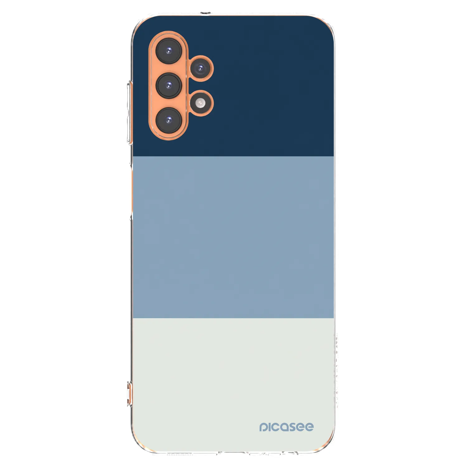 Picasee silikónový prehľadný obal pre Samsung Galaxy A13 4G A135 - Coastal Blue