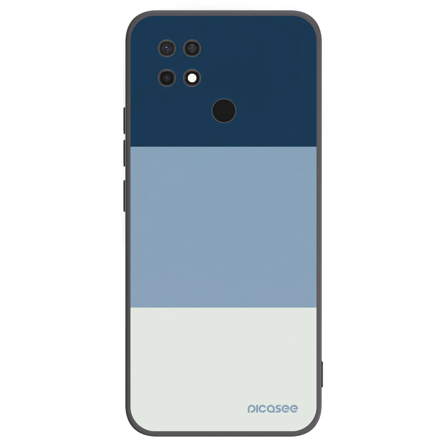 Picasee silikónový čierny obal pre Xiaomi Redmi 10C - Coastal Blue