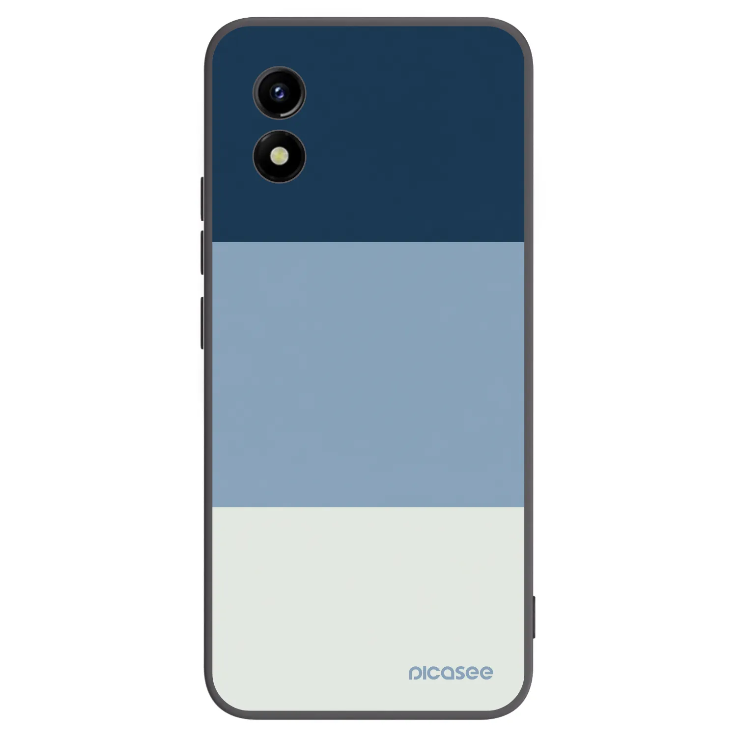Picasee silikónový čierny obal pre Vivo Y01 - Coastal Blue