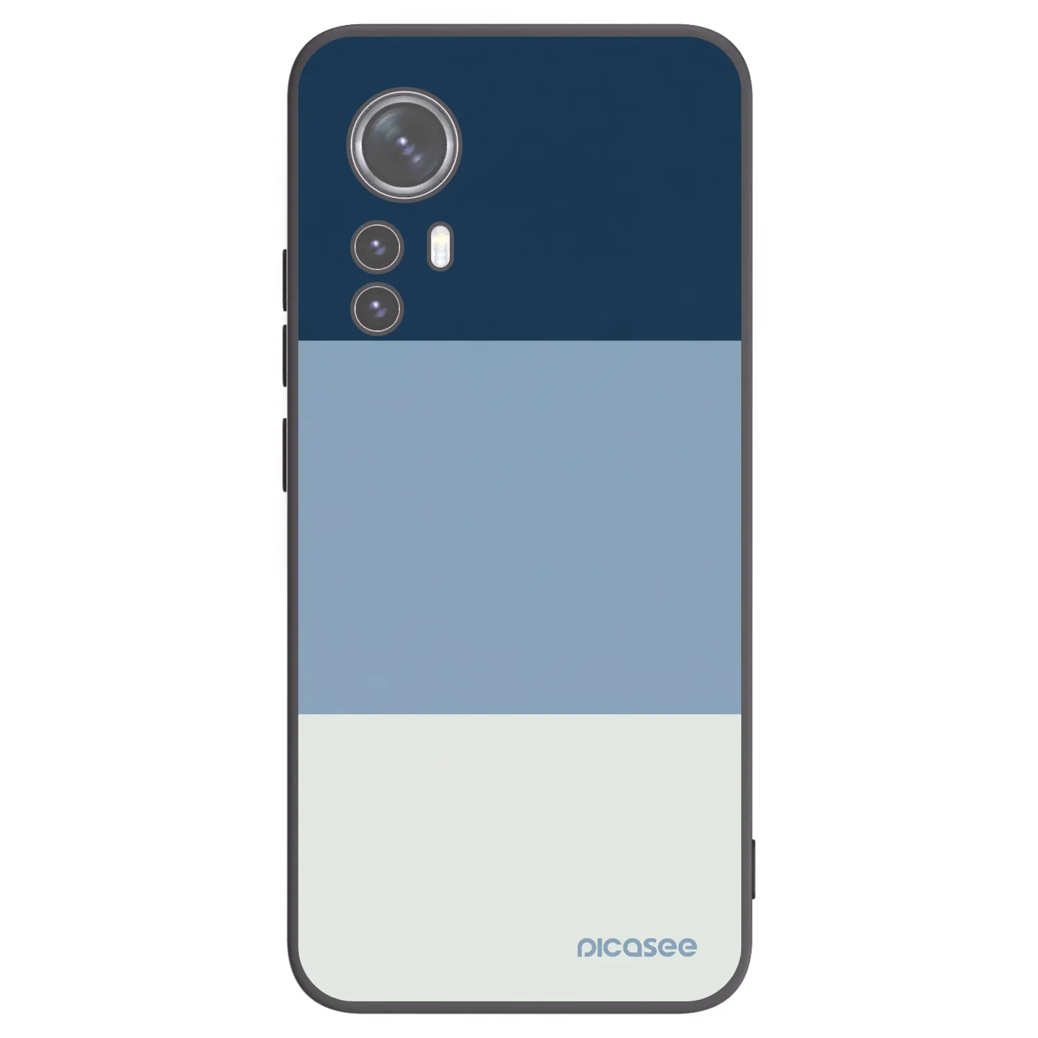Picasee silikónový čierny obal pre Xiaomi 12X - Coastal Blue