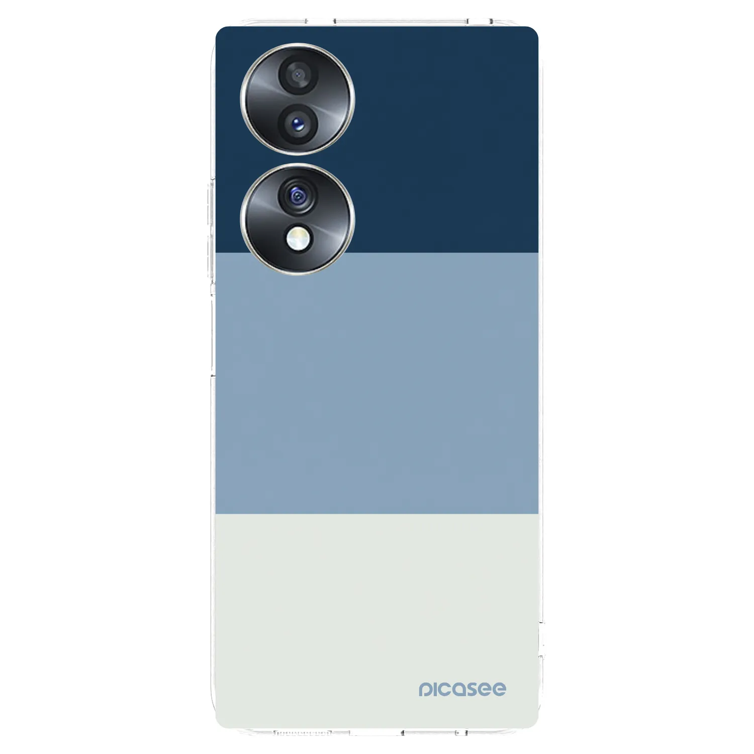 Picasee silikónový prehľadný obal pre Honor 70 - Coastal Blue
