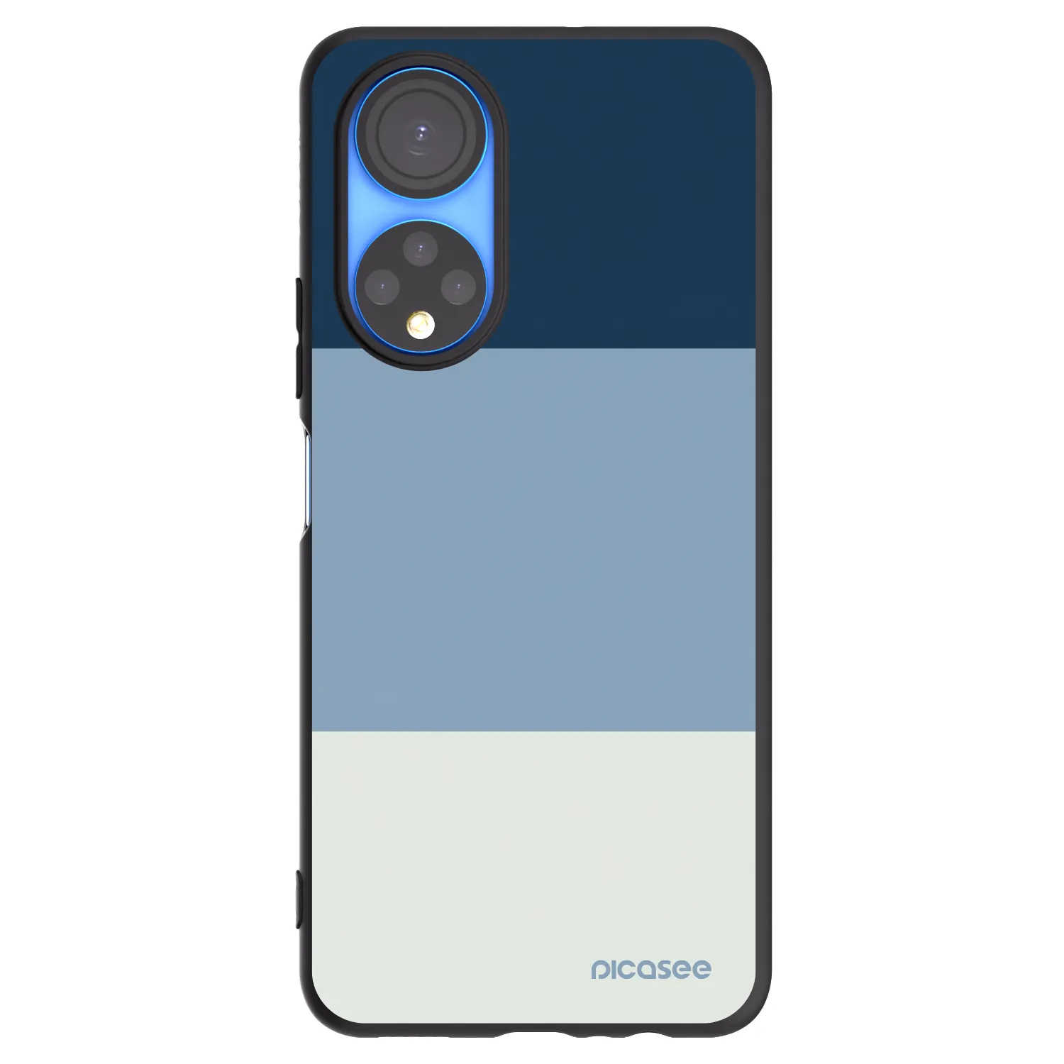 Picasee silikónový čierny obal pre Honor X7 - Coastal Blue