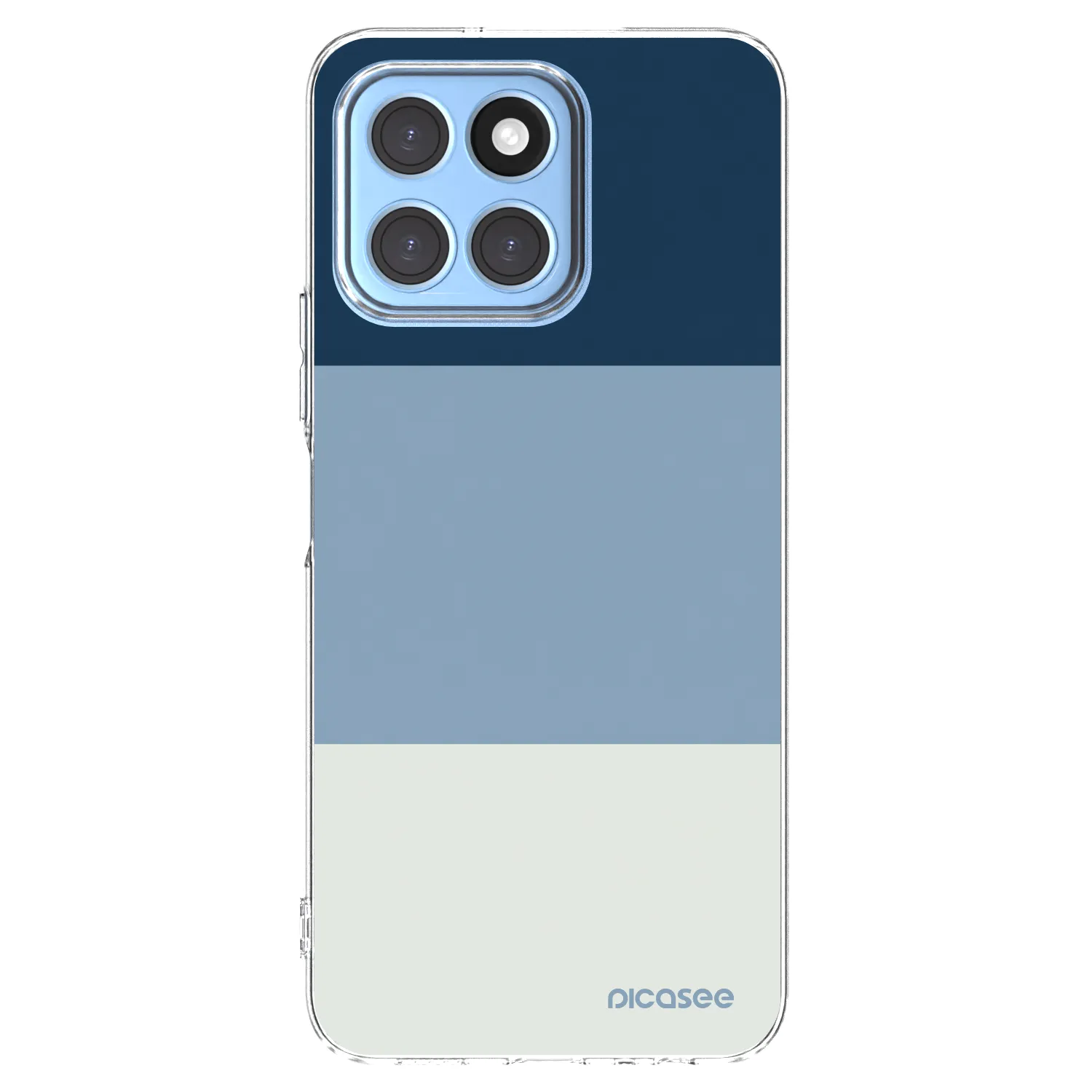Picasee silikónový prehľadný obal pre Honor X6 - Coastal Blue