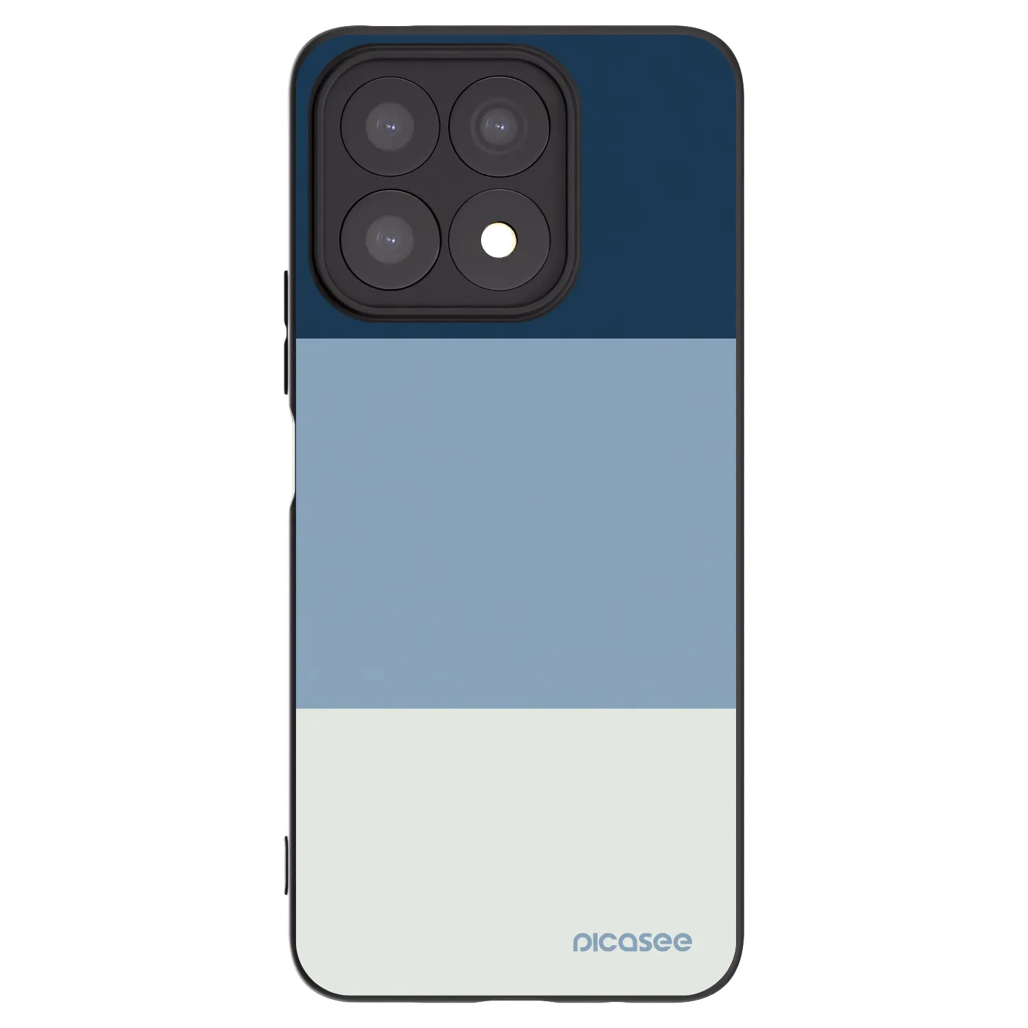 Picasee silikónový čierny obal pre Honor X8a - Coastal Blue