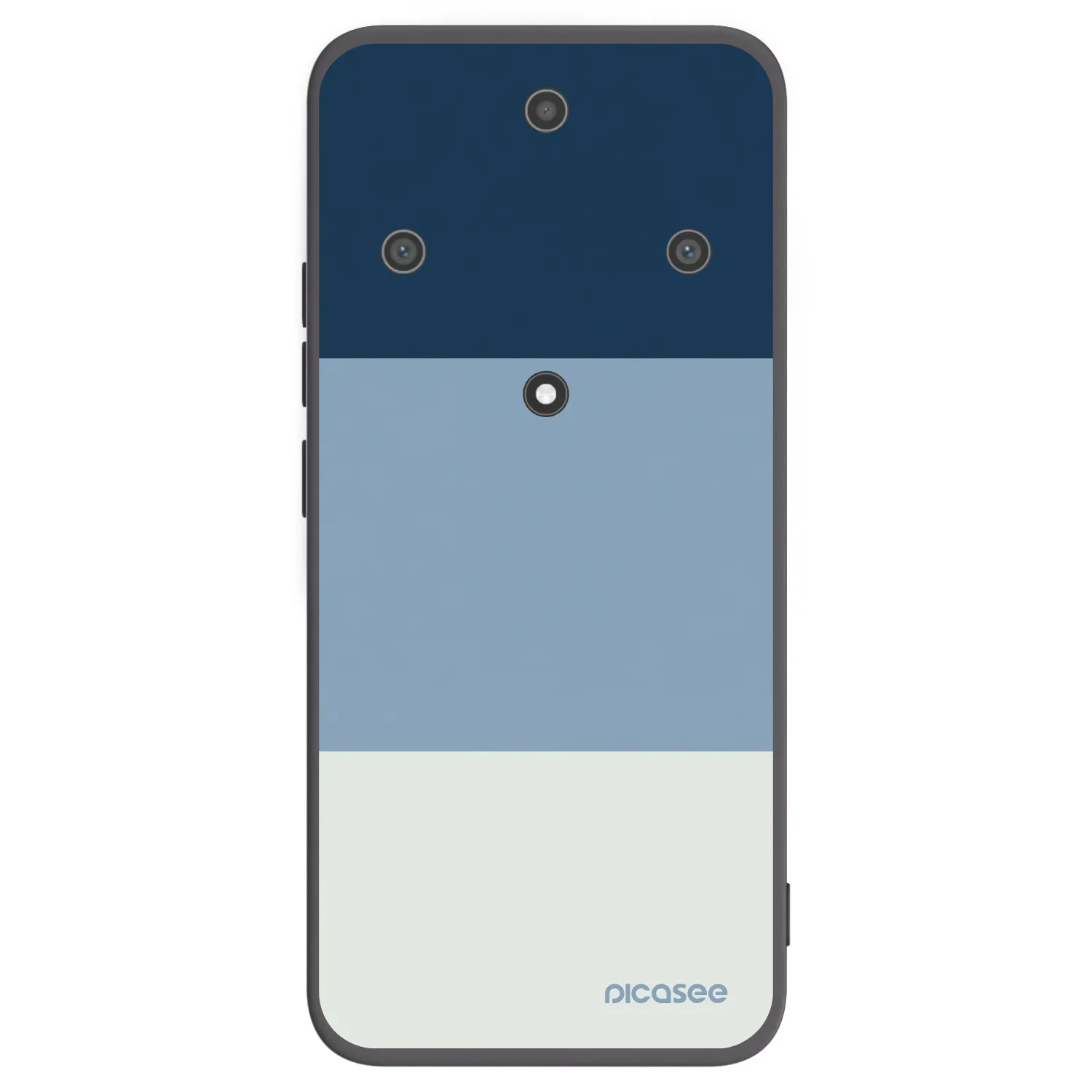 Picasee silikónový čierny obal pre Honor Magic5 Lite 5G - Coastal Blue