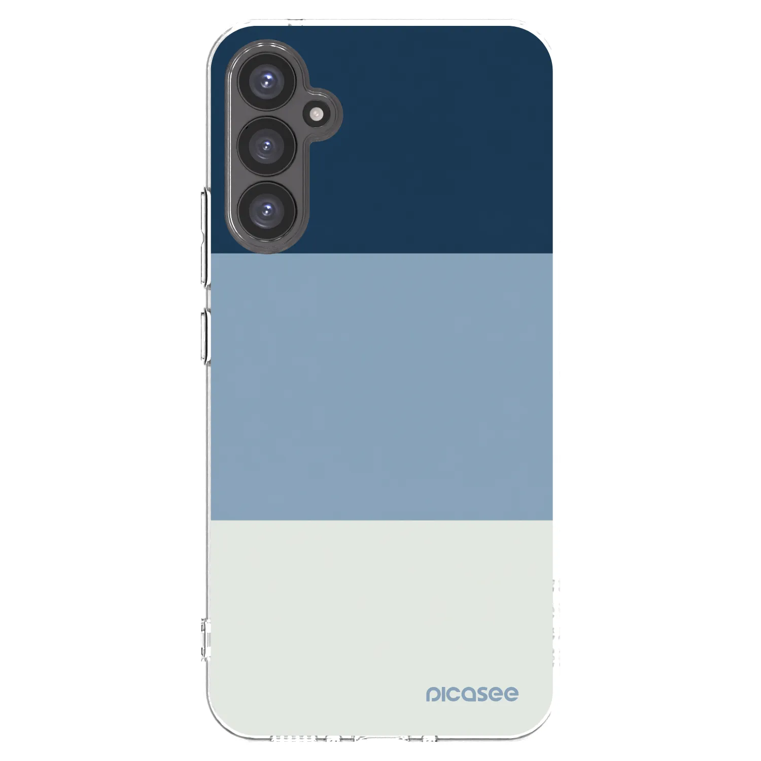 Picasee silikónový prehľadný obal pre Samsung Galaxy A34 5G A346B - Coastal Blue