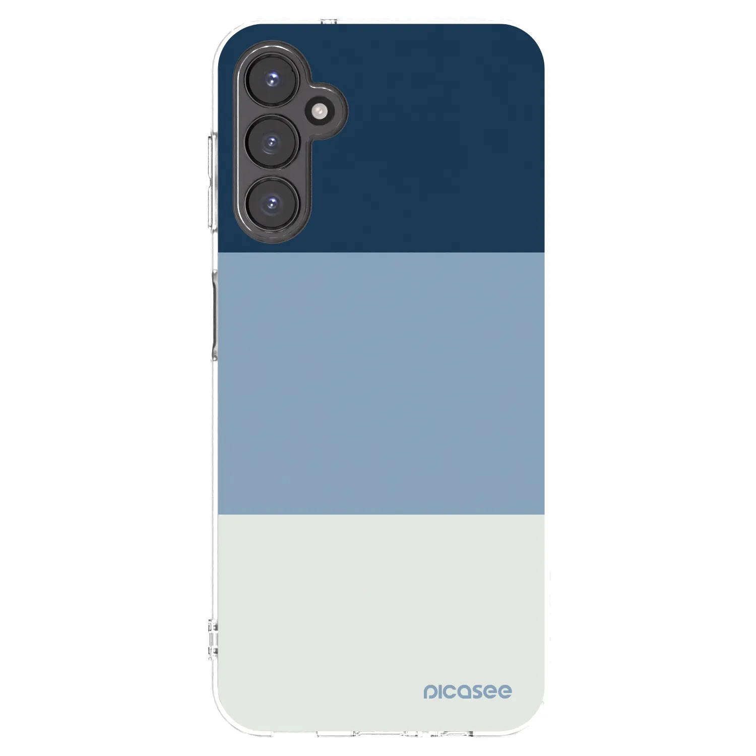 Picasee silikónový prehľadný obal pre Samsung Galaxy A14 4G A145R - Coastal Blue