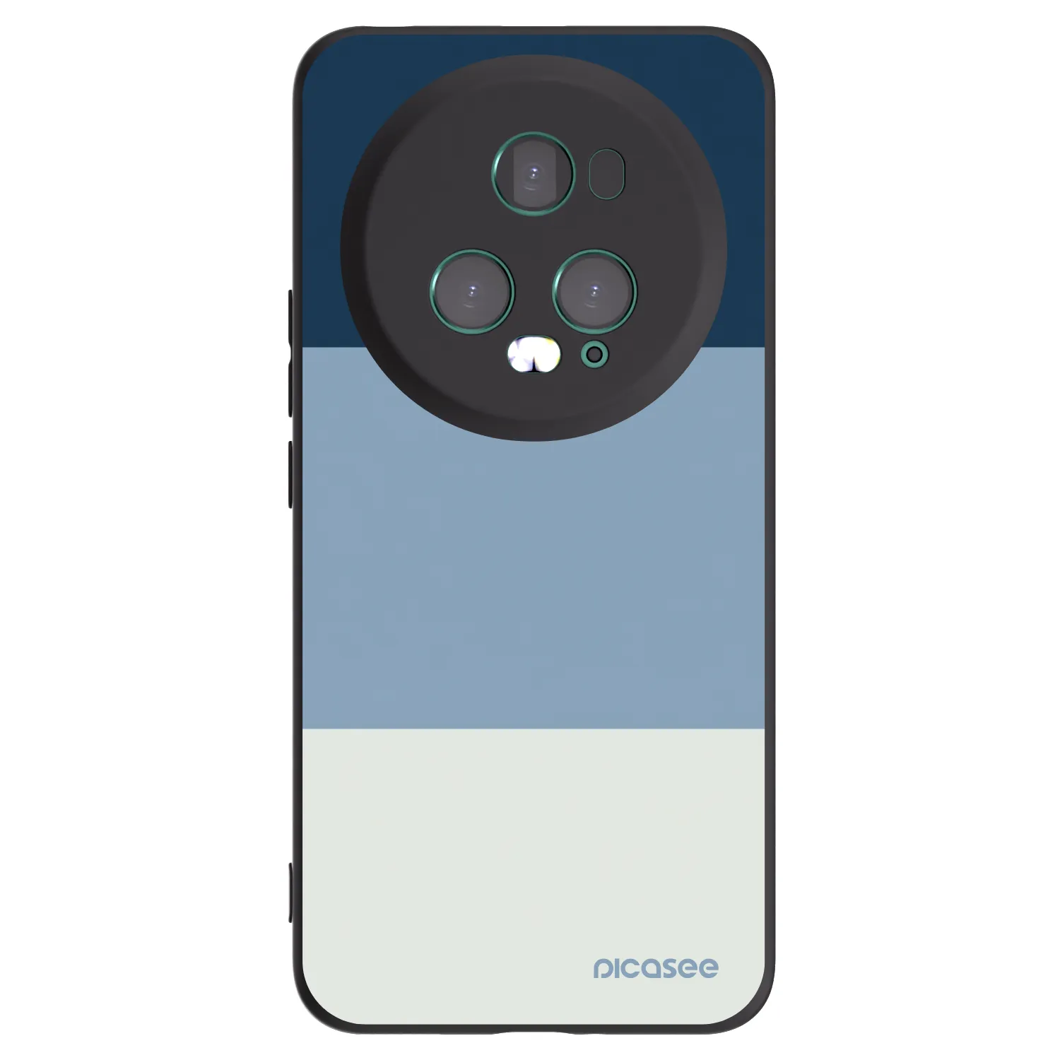 Picasee silikónový čierny obal pre Honor Magic5 Pro - Coastal Blue