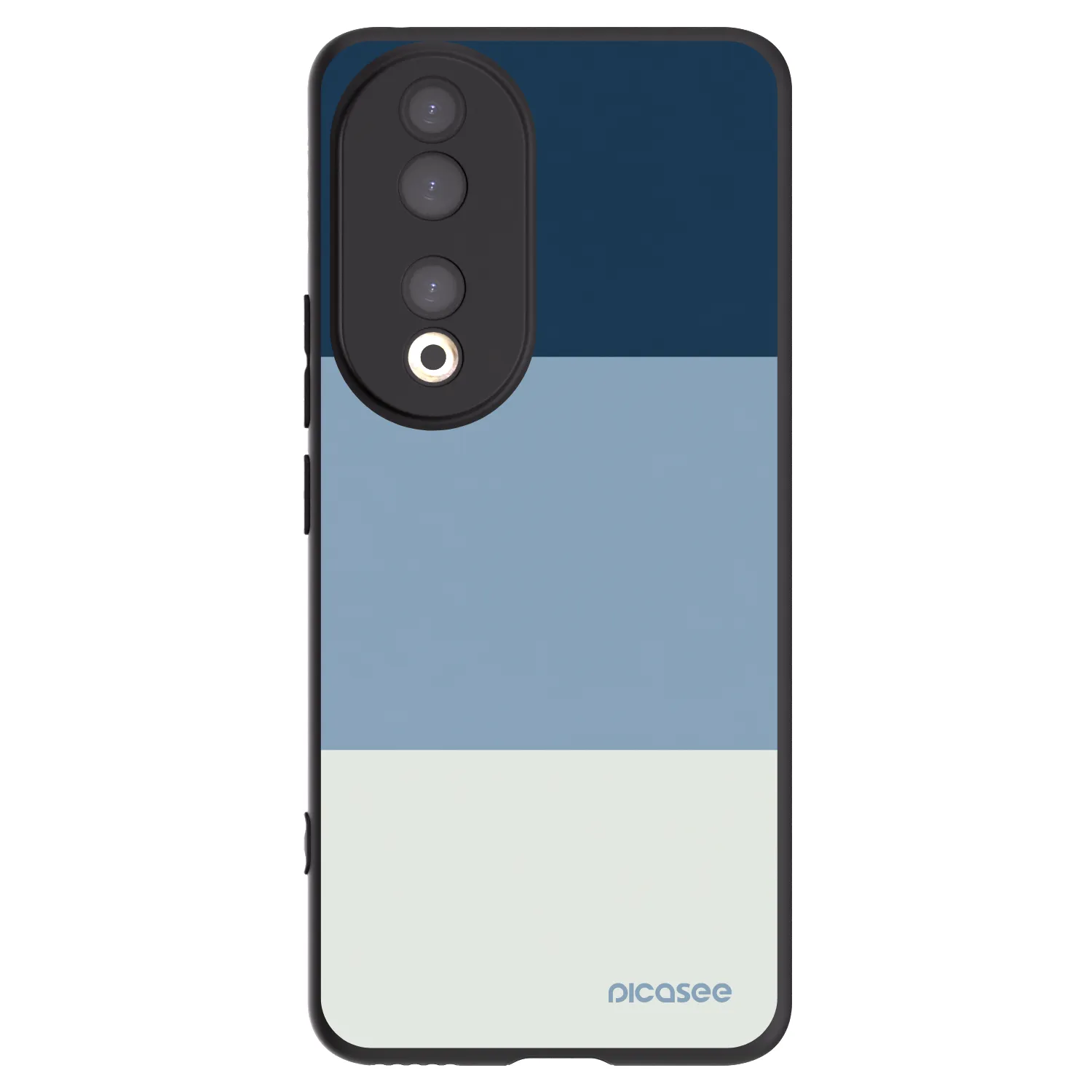 Picasee silikónový čierny obal pre Honor 90 5G - Coastal Blue