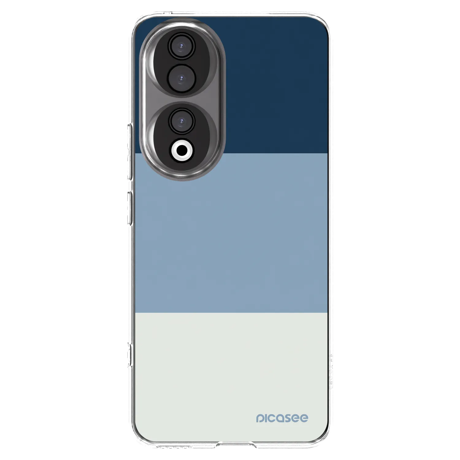 Picasee silikónový prehľadný obal pre Honor 90 5G - Coastal Blue