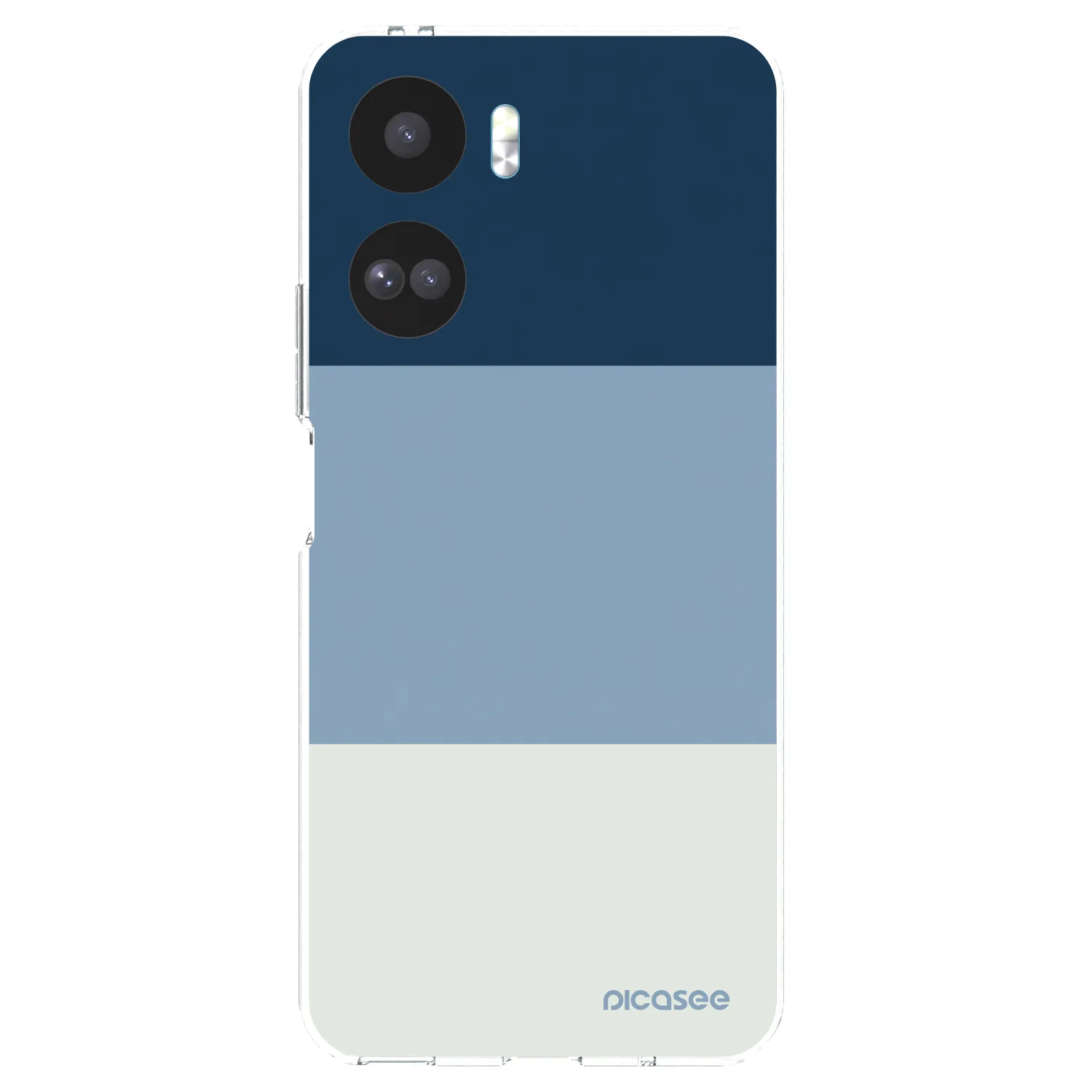 Picasee silikónový prehľadný obal pre Honor 90 Lite 5G - Coastal Blue