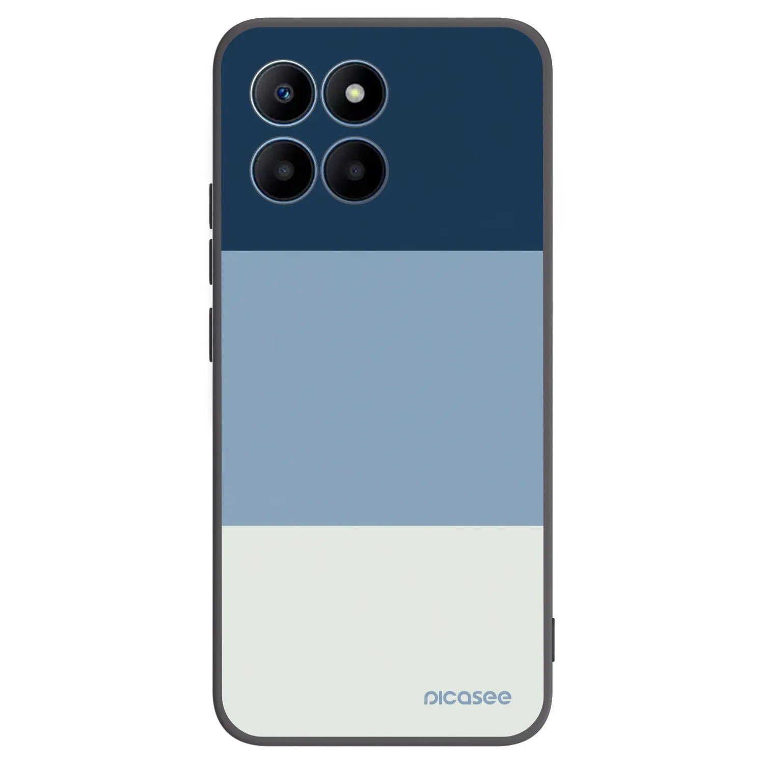Picasee silikónový čierny obal pre Honor 70 Lite - Coastal Blue