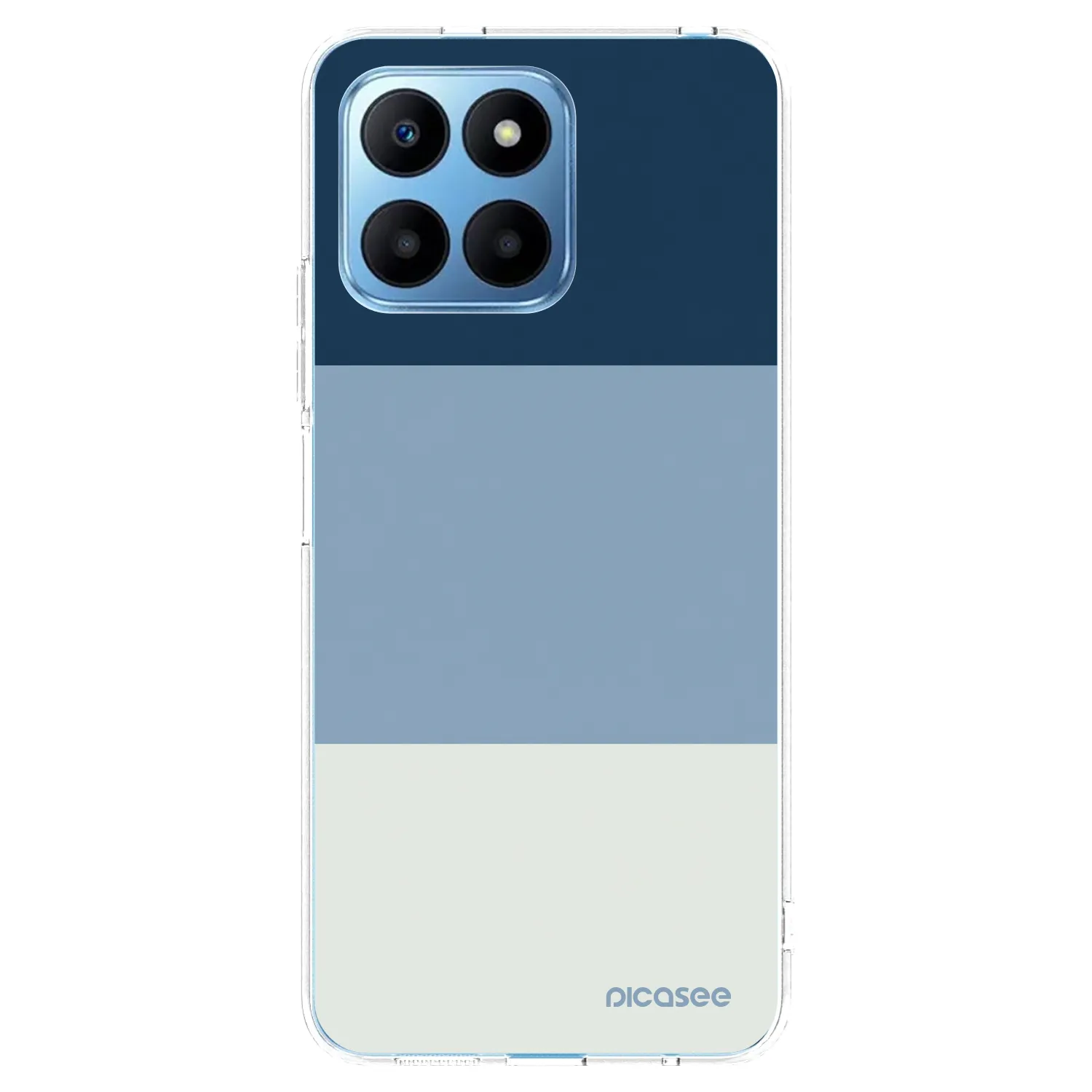 Picasee silikónový prehľadný obal pre Honor 70 Lite - Coastal Blue
