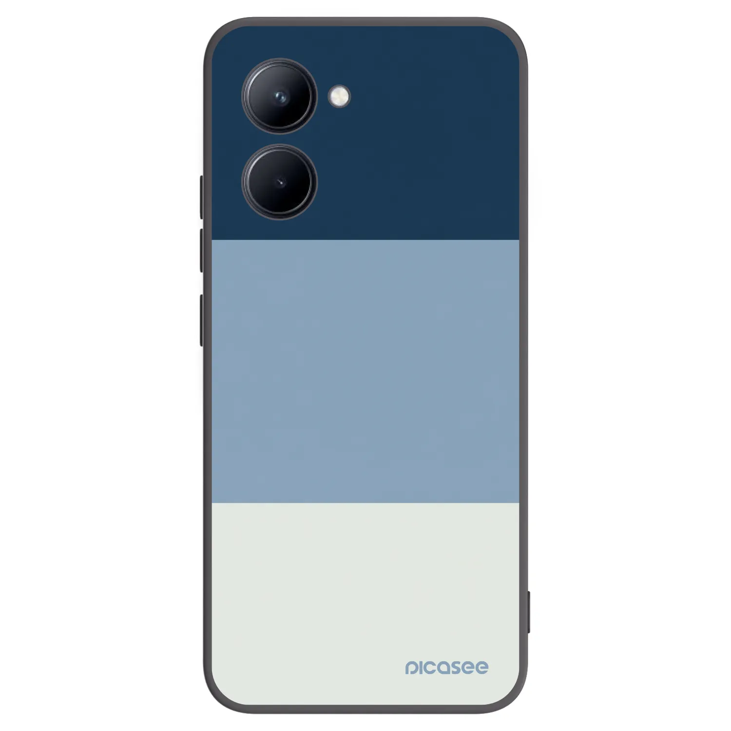 Picasee silikónový čierny obal pre Realme C33 (2023) - Coastal Blue