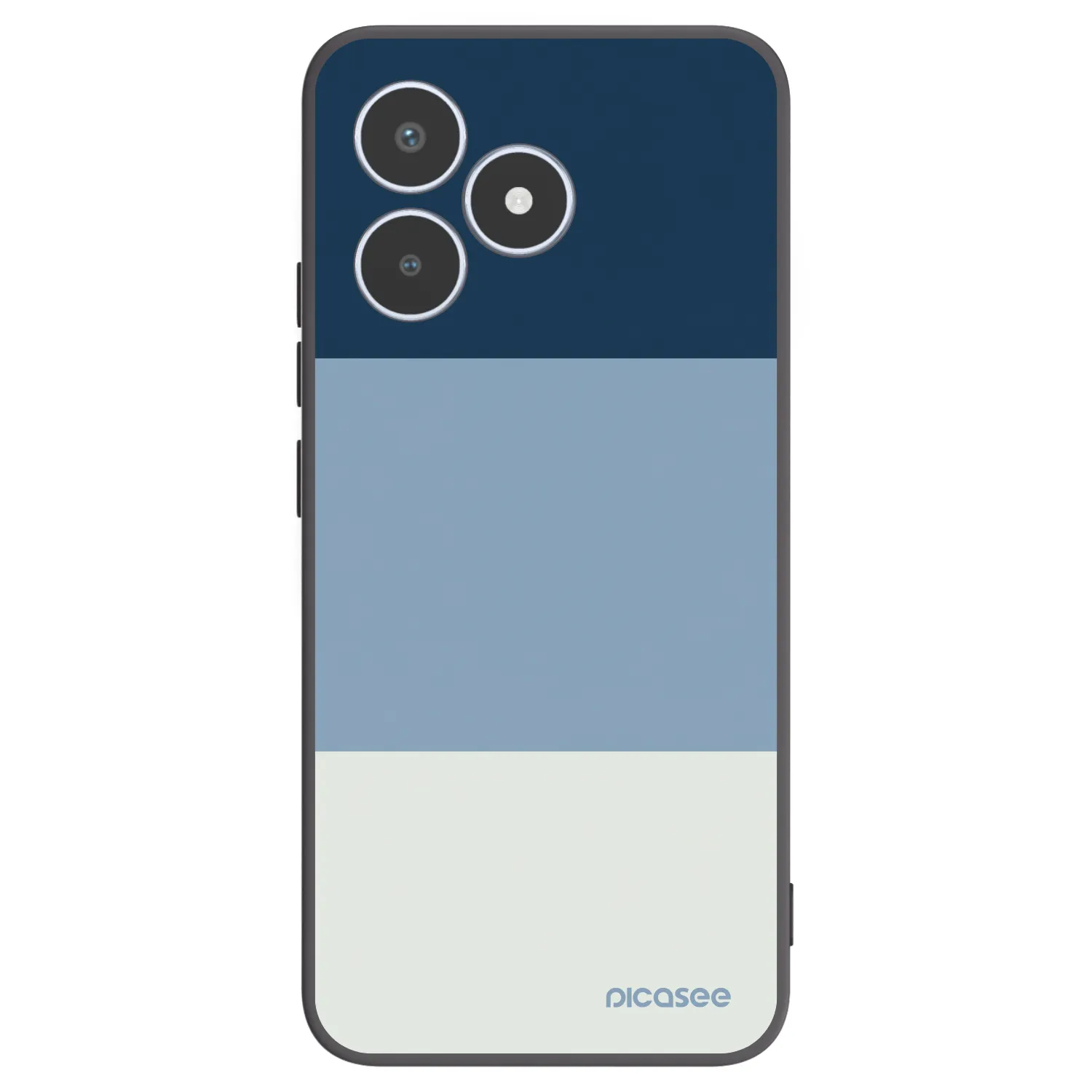 Picasee silikónový čierny obal pre Realme C53 - Coastal Blue