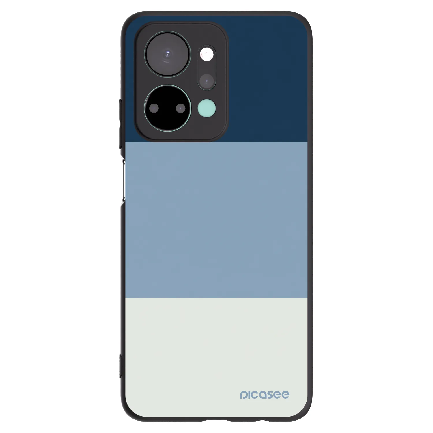 Picasee silikónový čierny obal pre Honor X7a - Coastal Blue