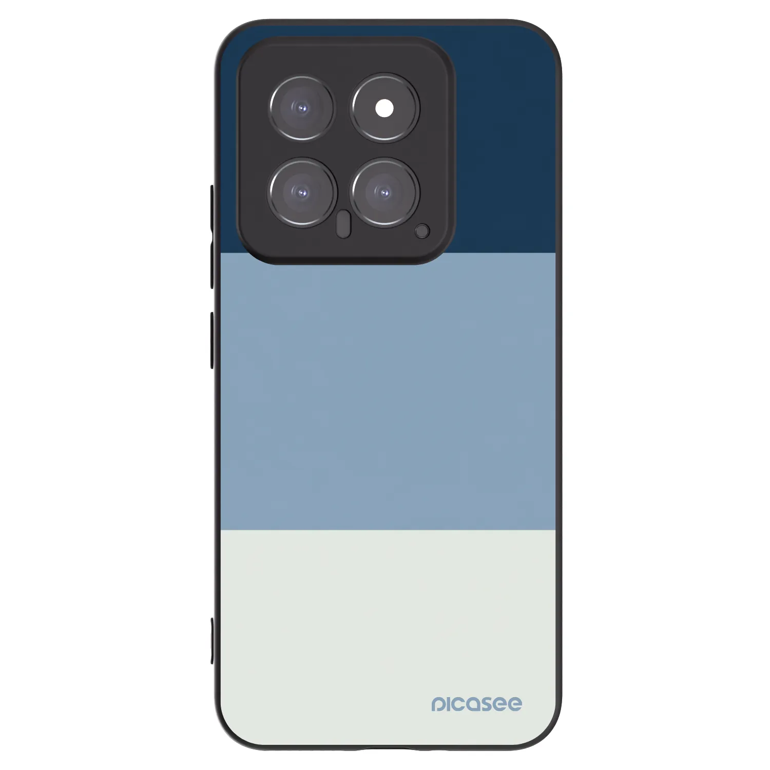 Picasee silikónový čierny obal pre Xiaomi 14 - Coastal Blue