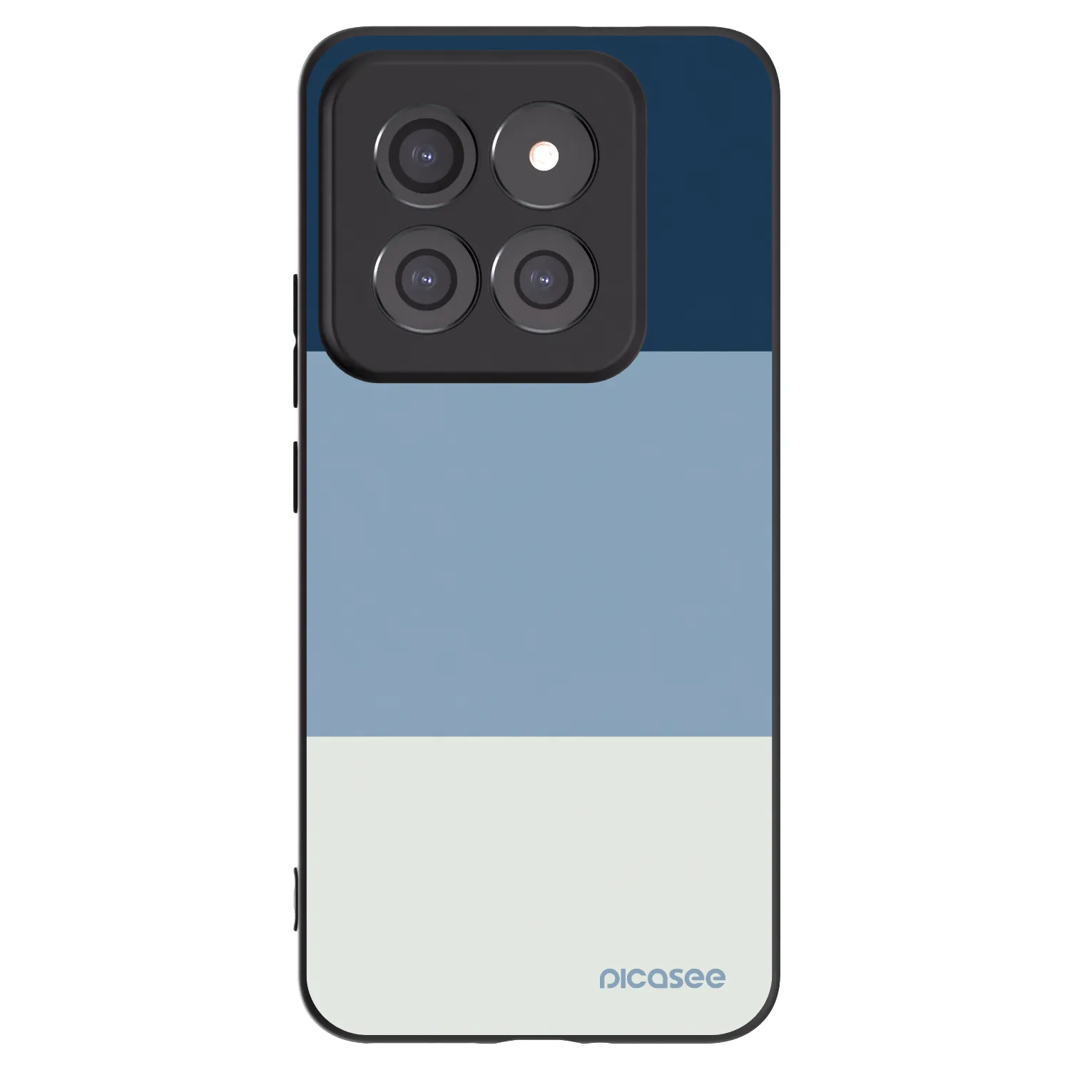 Picasee silikónový čierny obal pre Xiaomi 14 Pro - Coastal Blue