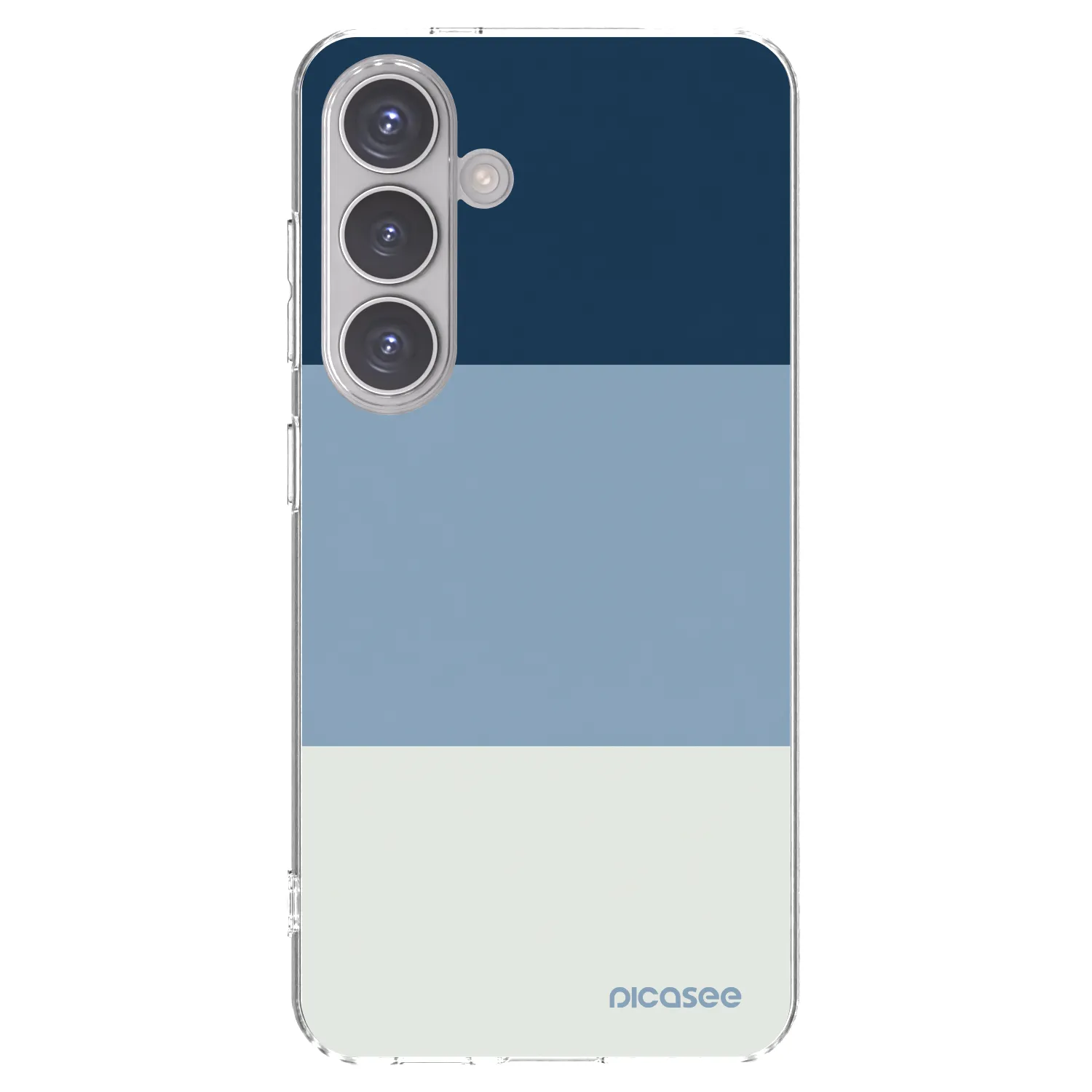 Picasee silikónový prehľadný obal pre Samsung Galaxy S24 S921B 5G - Coastal Blue
