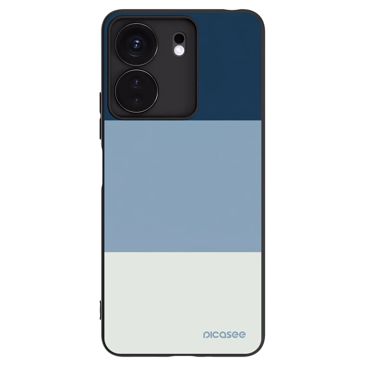 Picasee silikónový čierny obal pre Xiaomi Redmi 13C 4G - Coastal Blue