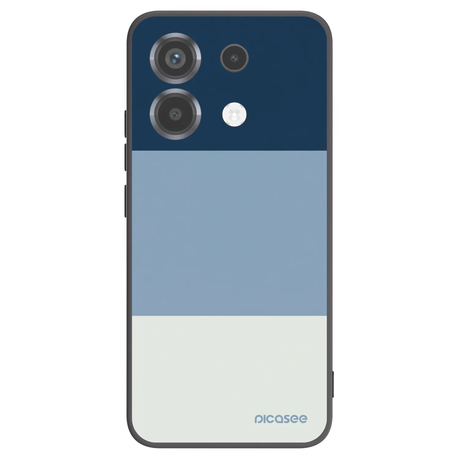 Picasee silikónový čierny obal pre Xiaomi Poco X6 - Coastal Blue