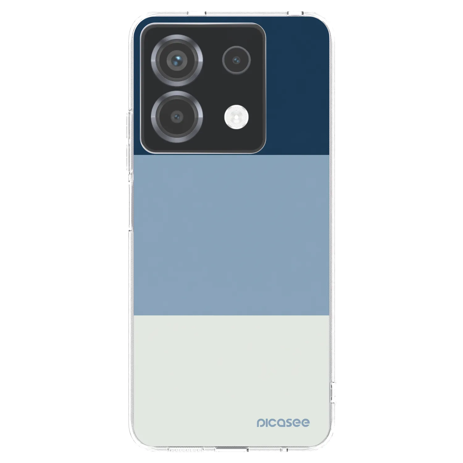 Picasee silikónový prehľadný obal pre Xiaomi Poco X6 - Coastal Blue