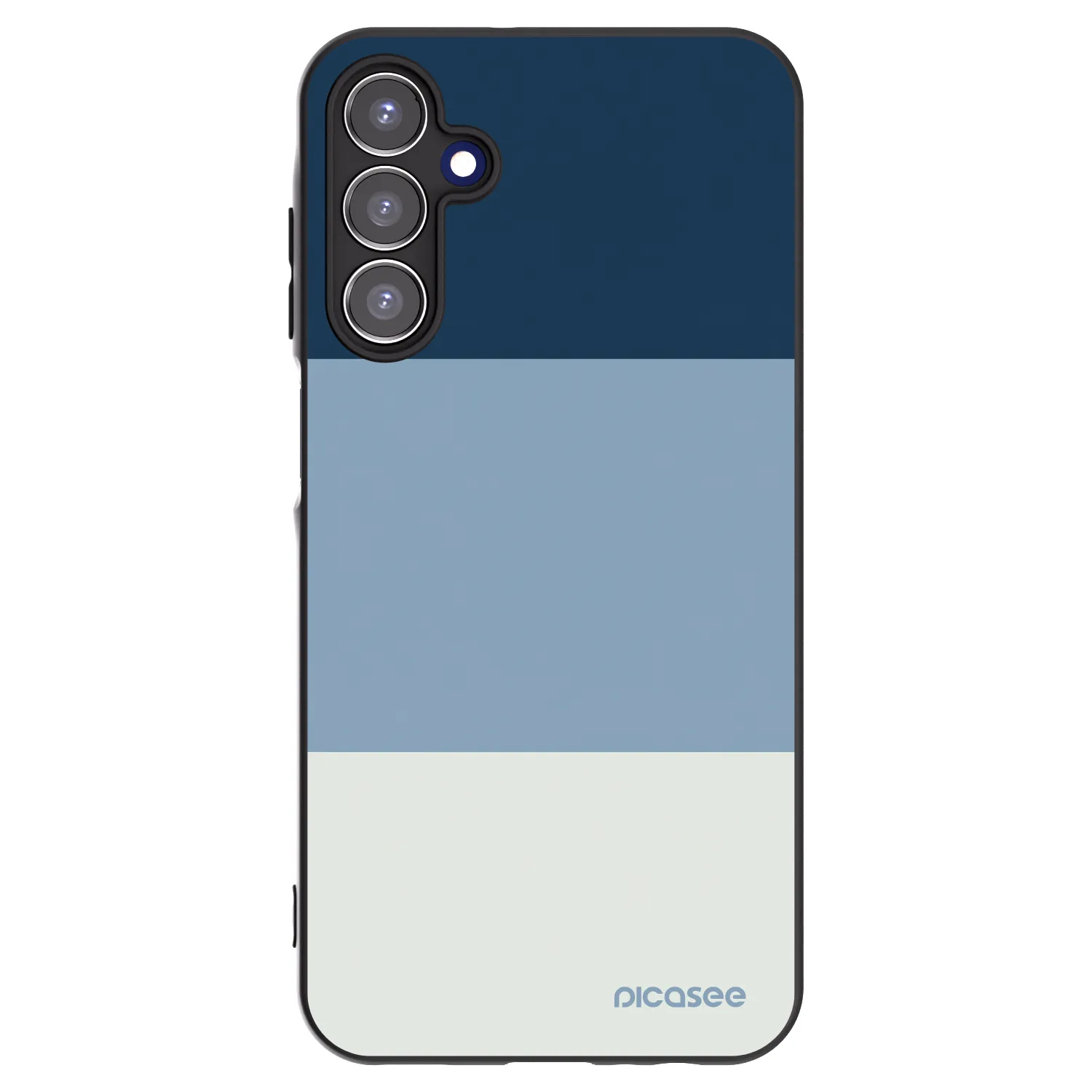 Picasee silikónový čierny obal pre Samsung Galaxy A15 A156B 5G - Coastal Blue