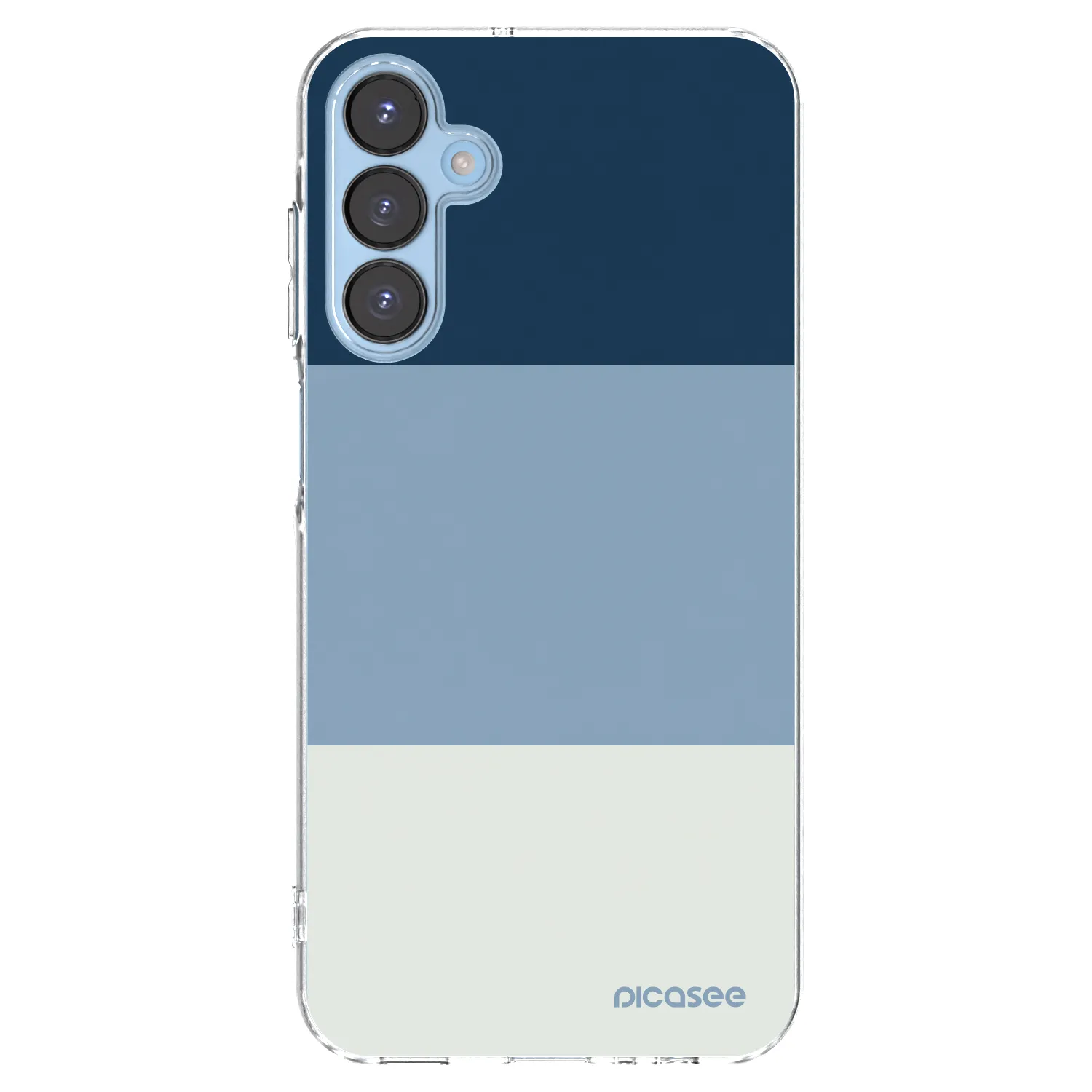 Picasee silikónový prehľadný obal pre Samsung Galaxy A15 A156B 5G - Coastal Blue