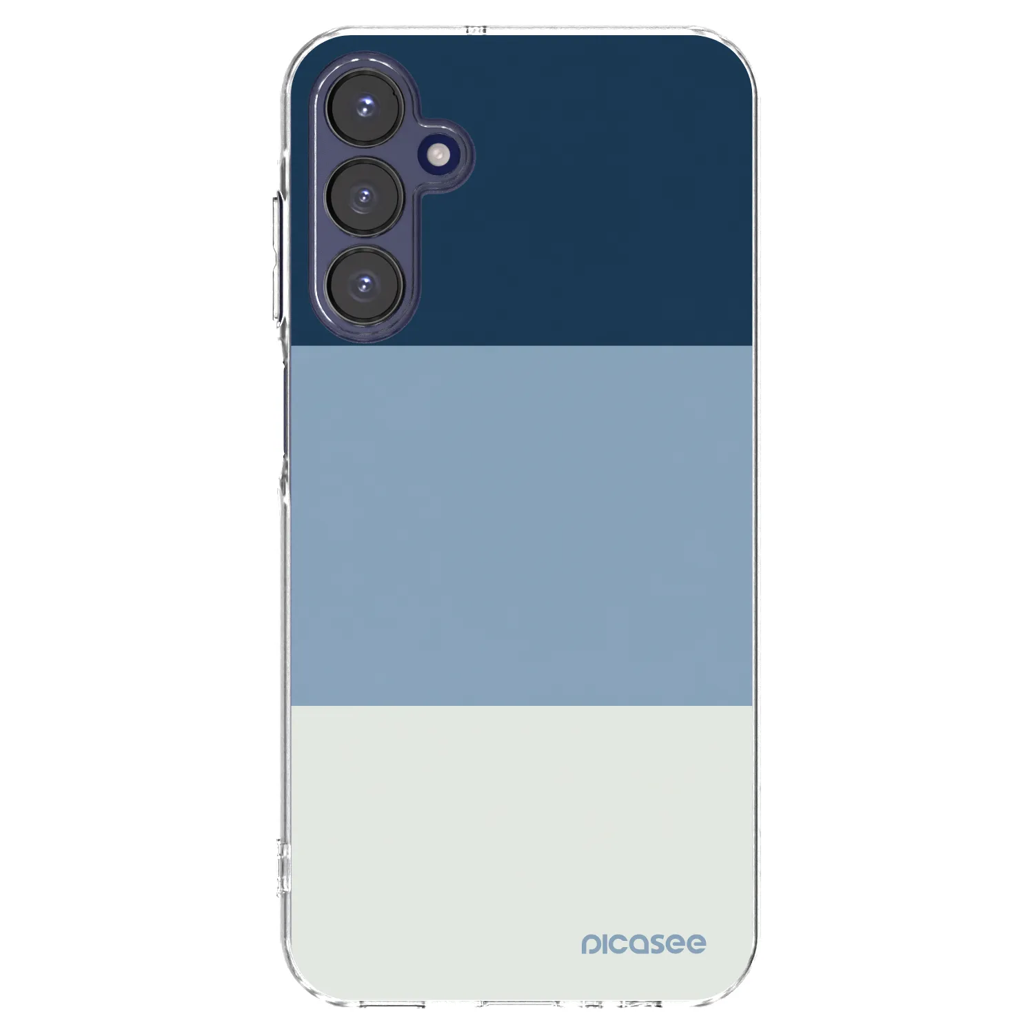 Picasee silikónový prehľadný obal pre Samsung Galaxy A15 A155F 4G - Coastal Blue