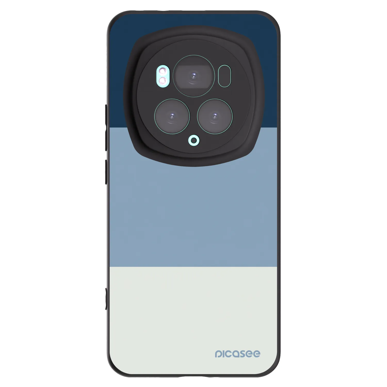 Picasee silikónový čierny obal pre Honor Magic6 Pro - Coastal Blue