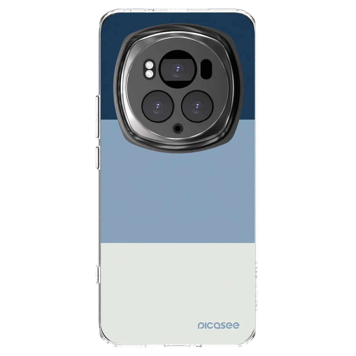 Picasee silikónový prehľadný obal pre Honor Magic6 Pro - Coastal Blue