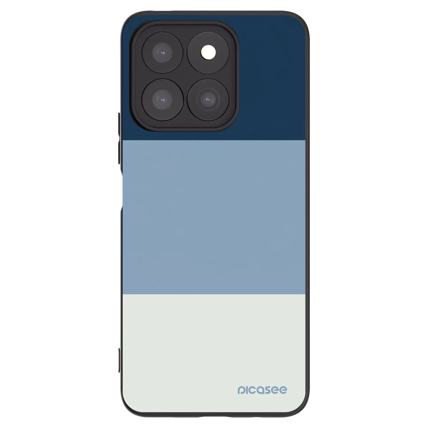 Picasee silikónový čierny obal pre Honor X8b - Coastal Blue