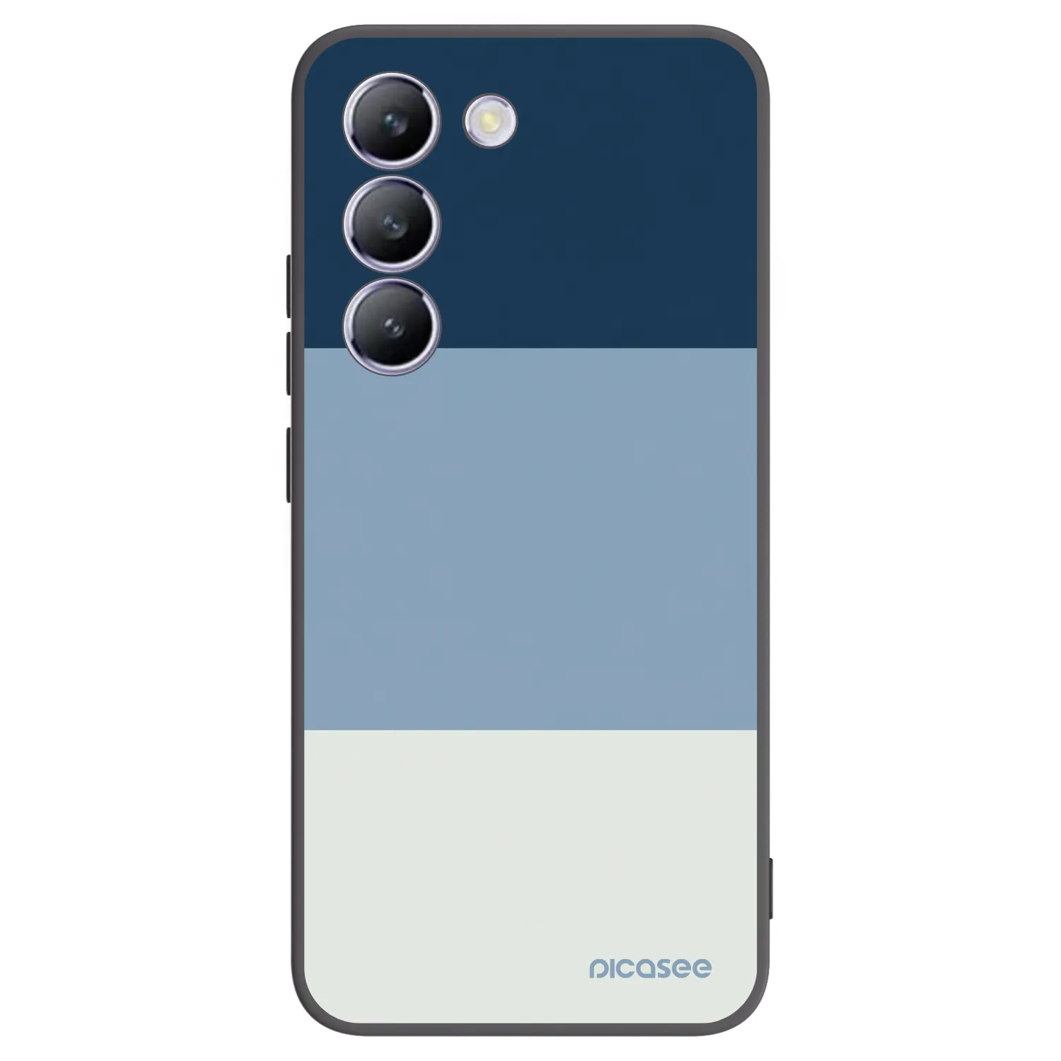 Picasee silikónový čierny obal pre Vivo V40 SE 5G - Coastal Blue