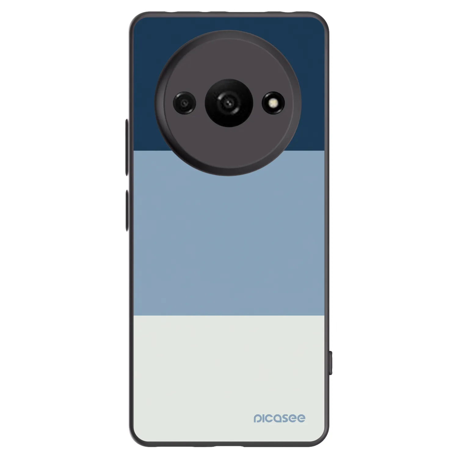 Picasee silikónový čierny obal pre Xiaomi Redmi A3 - Coastal Blue