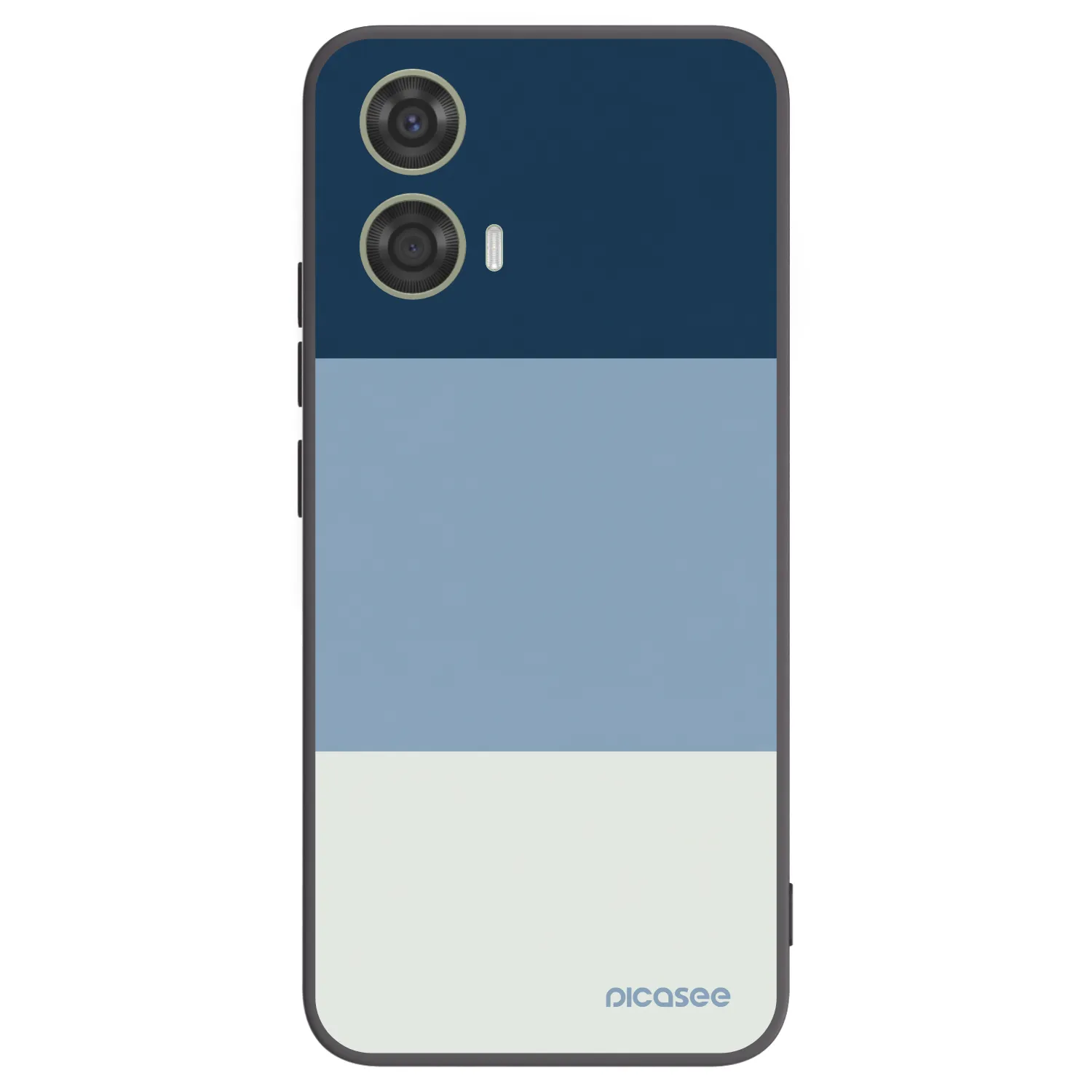 Picasee silikónový čierny obal pre Motorola Moto G24 - Coastal Blue