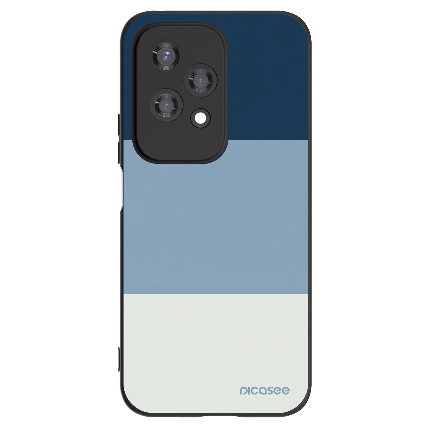 Picasee silikónový čierny obal pre Honor 200 Lite - Coastal Blue
