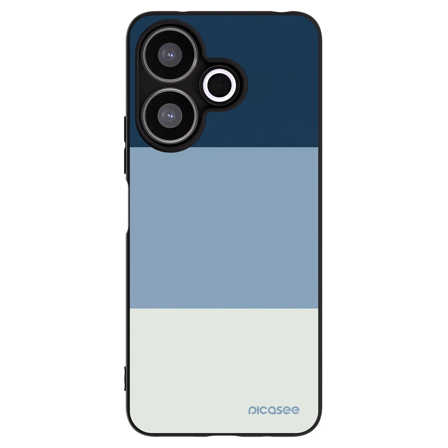 Picasee silikónový čierny obal pre Xiaomi Redmi 13 4G - Coastal Blue