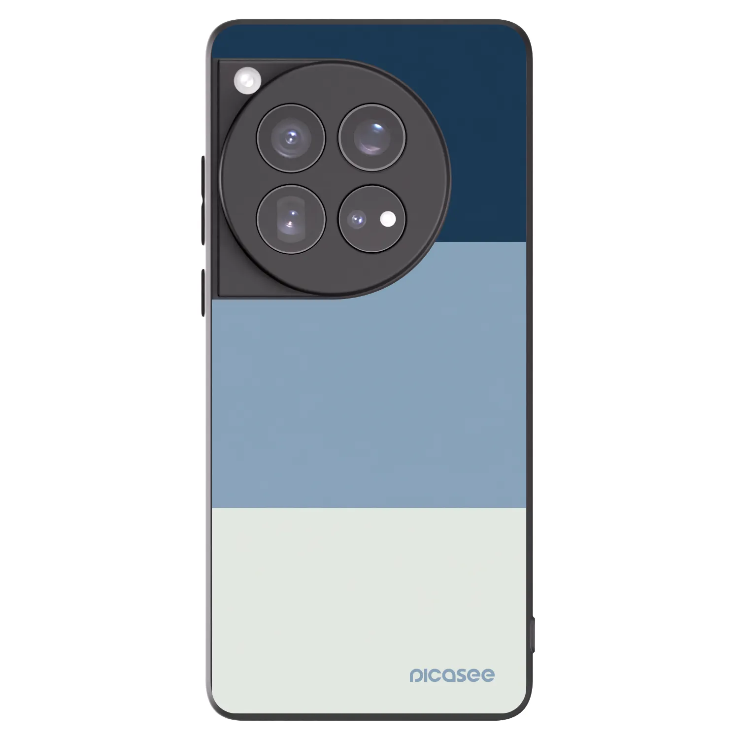 Picasee silikónový čierny obal pre OnePlus 12 5G - Coastal Blue