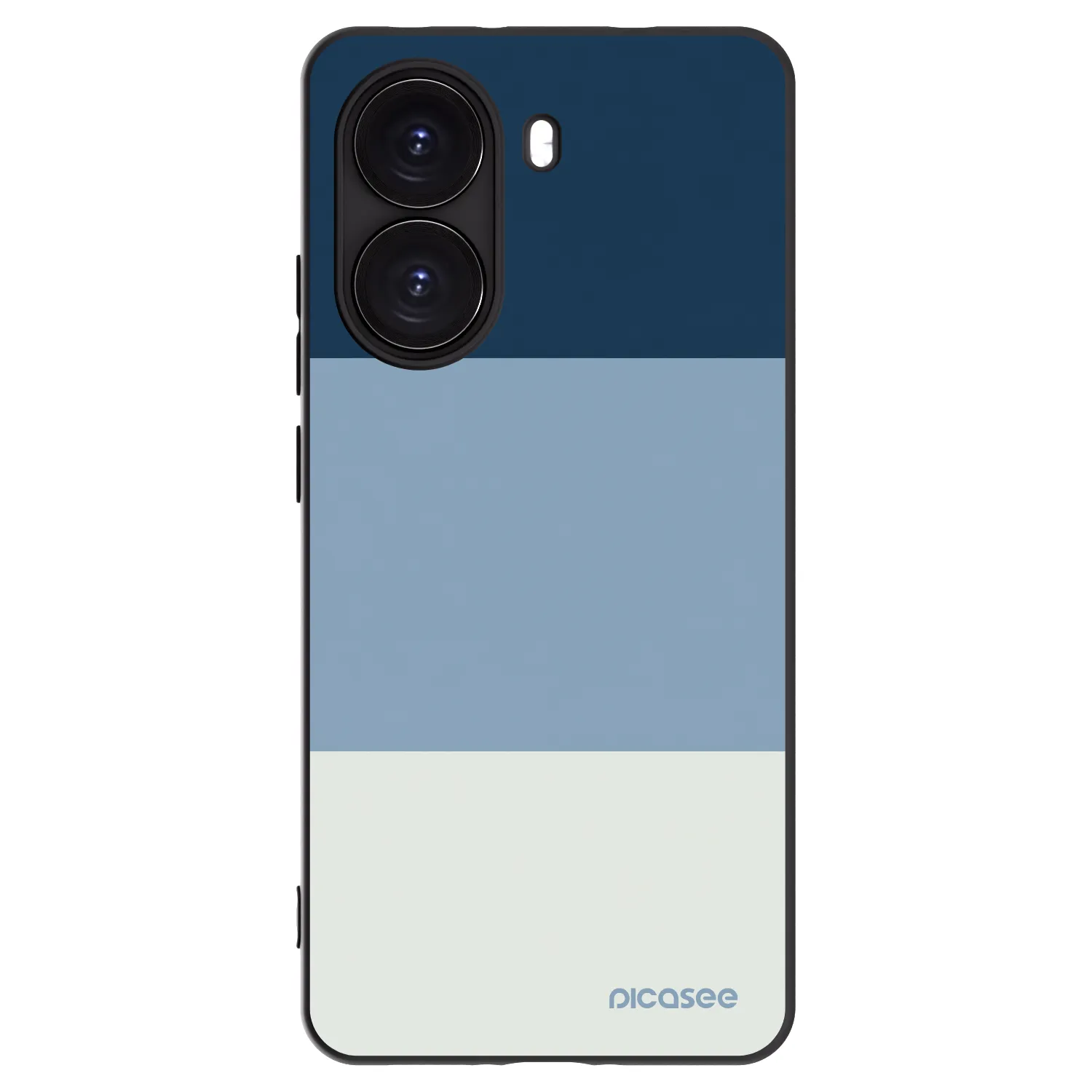 Picasee silikónový čierny obal pre Xiaomi Poco X7 Pro 5G - Coastal Blue