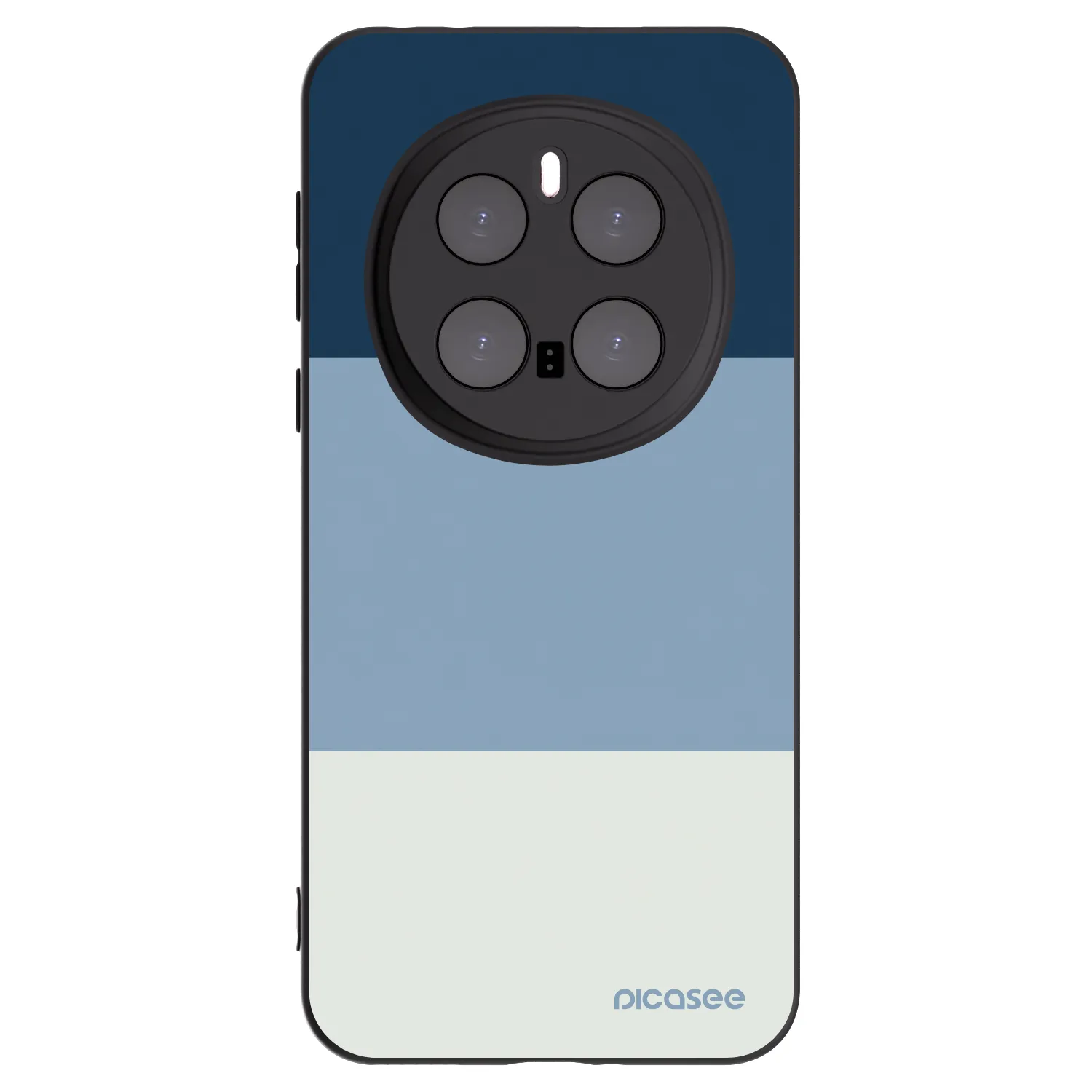 Picasee silikónový čierny obal pre Honor Magic7 Pro 5G - Coastal Blue