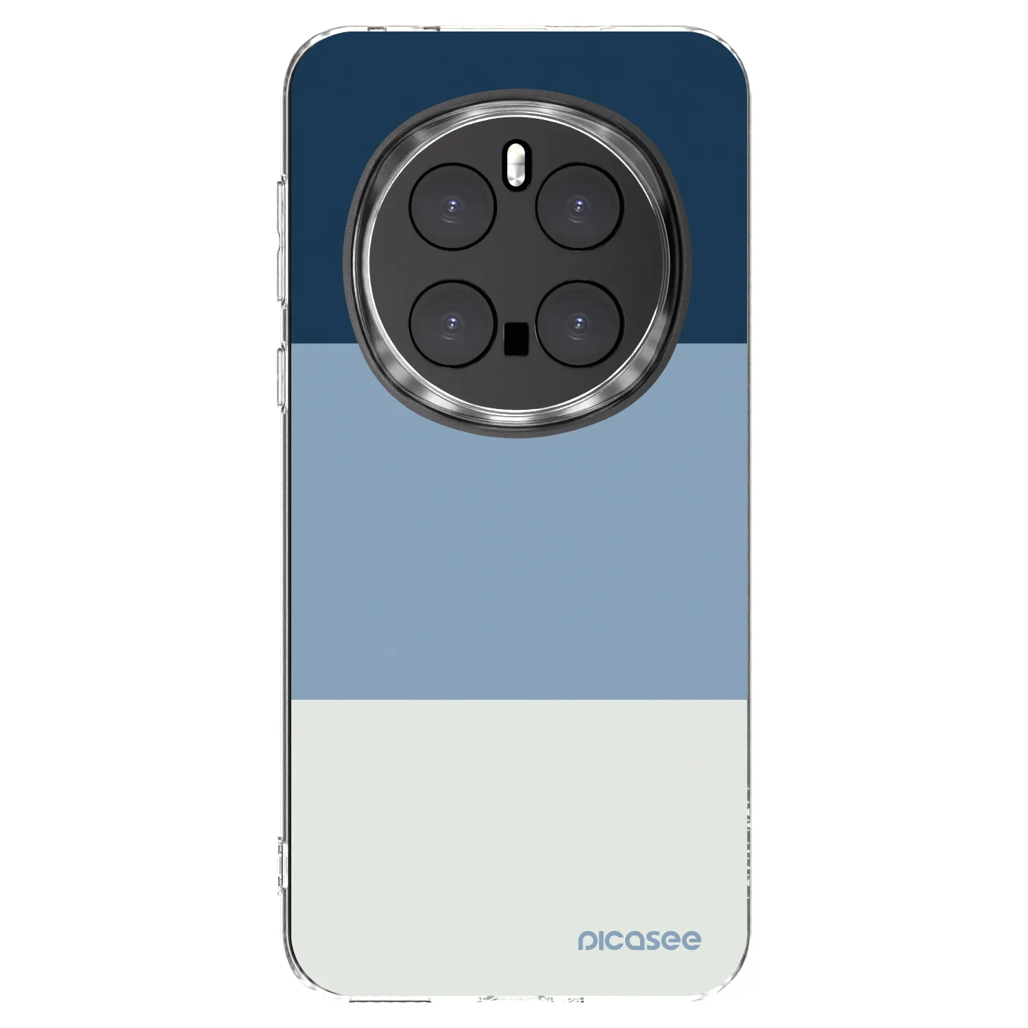Picasee silikónový prehľadný obal pre Honor Magic7 Pro 5G - Coastal Blue