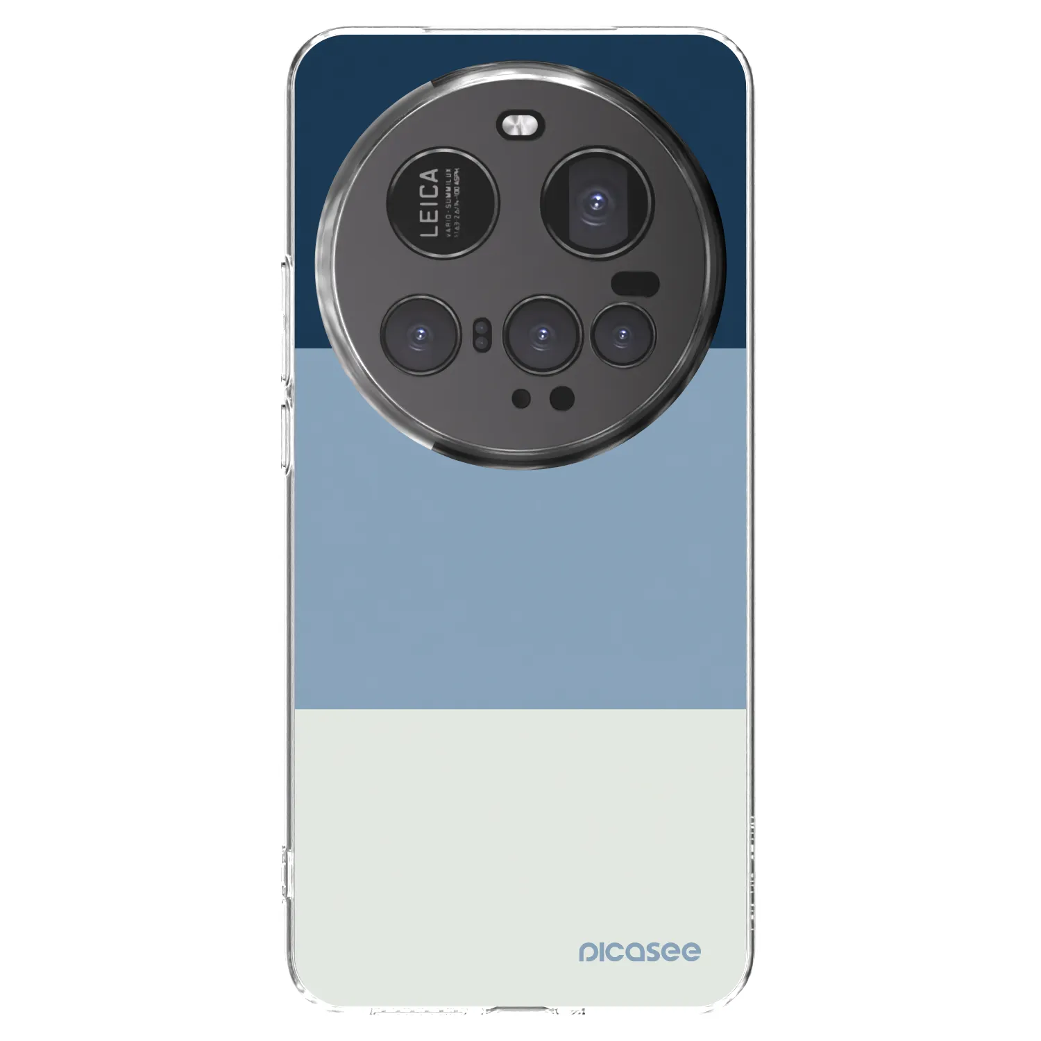 Picasee silikónový prehľadný obal pre Xiaomi 15 Ultra - Coastal Blue