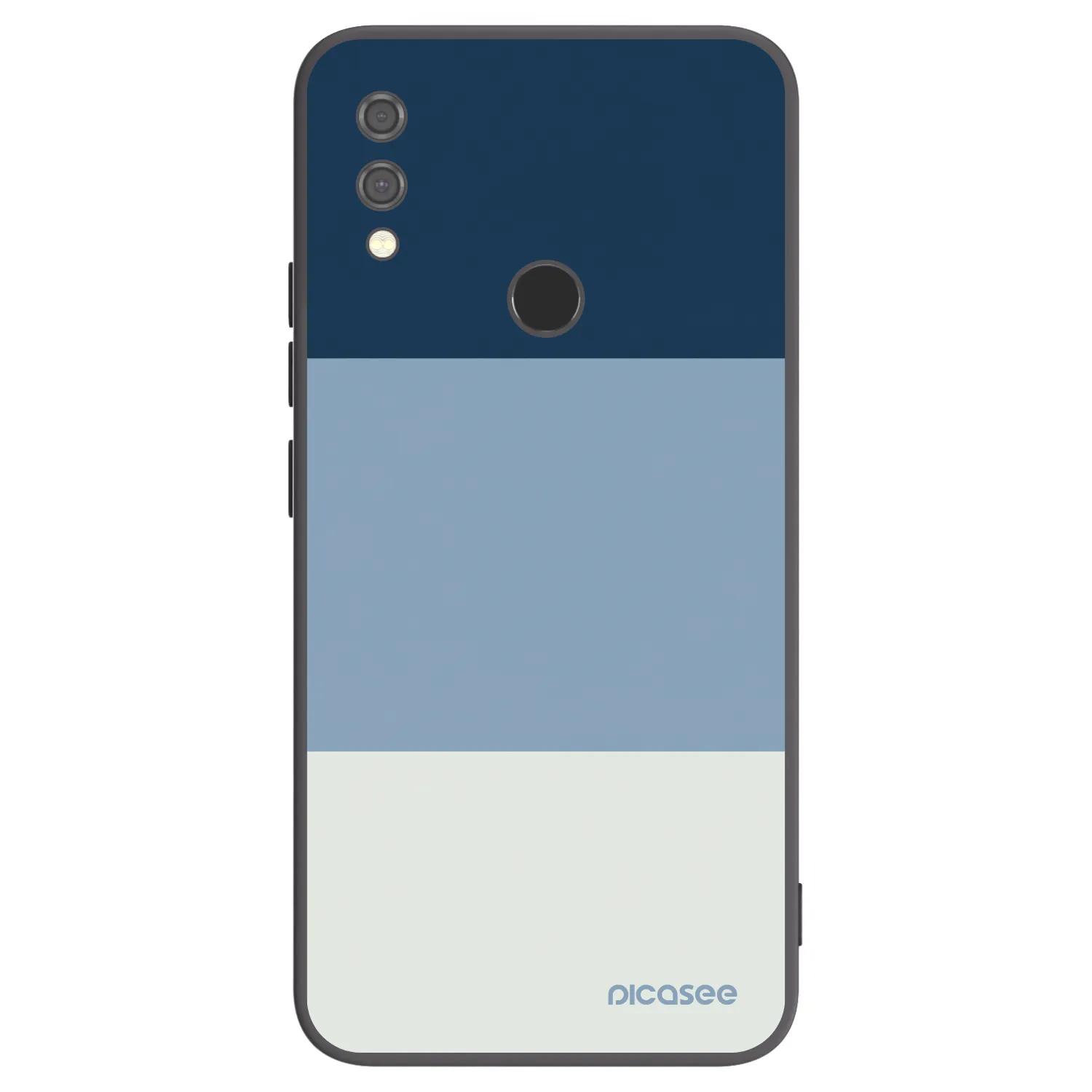 Picasee silikónový čierny obal pre Xiaomi Redmi Note 7 - Coastal Blue