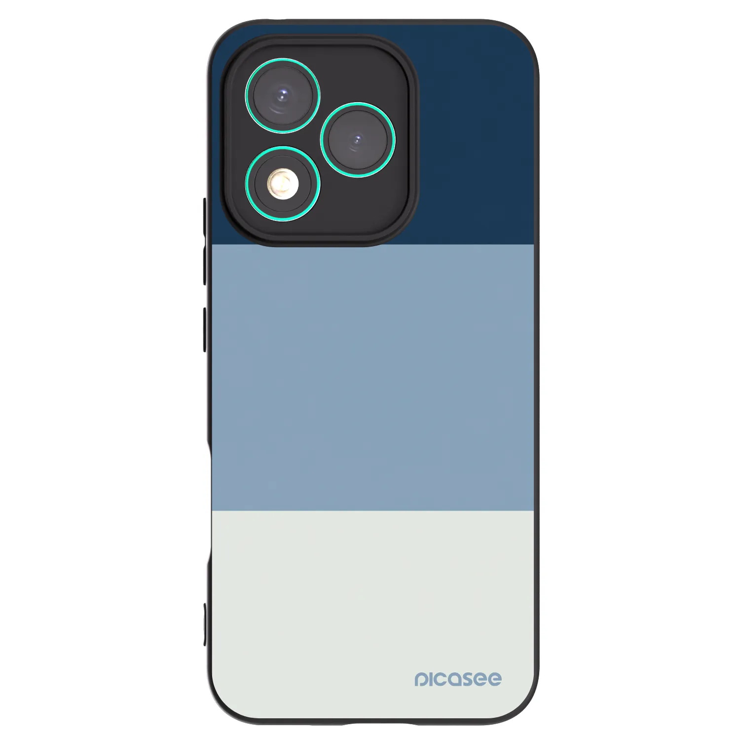 Picasee silikónový čierny obal pre Honor 400 Lite 5G - Coastal Blue